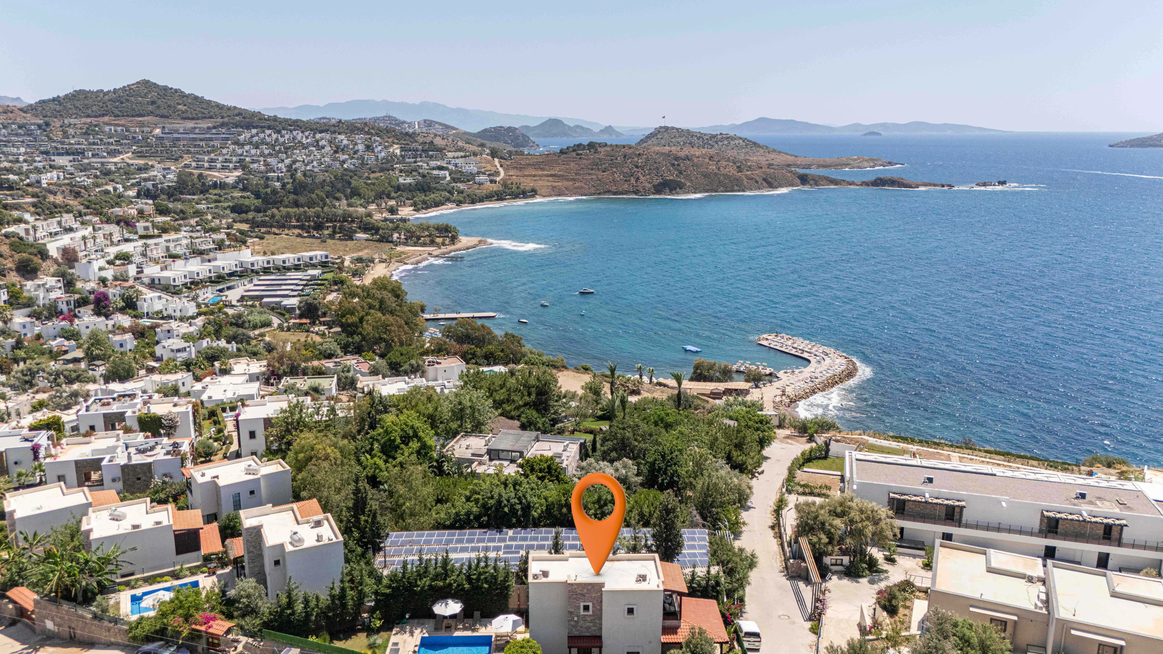 Bodrum Gümüşlük özel havuzlu villa galeri gorseli 2