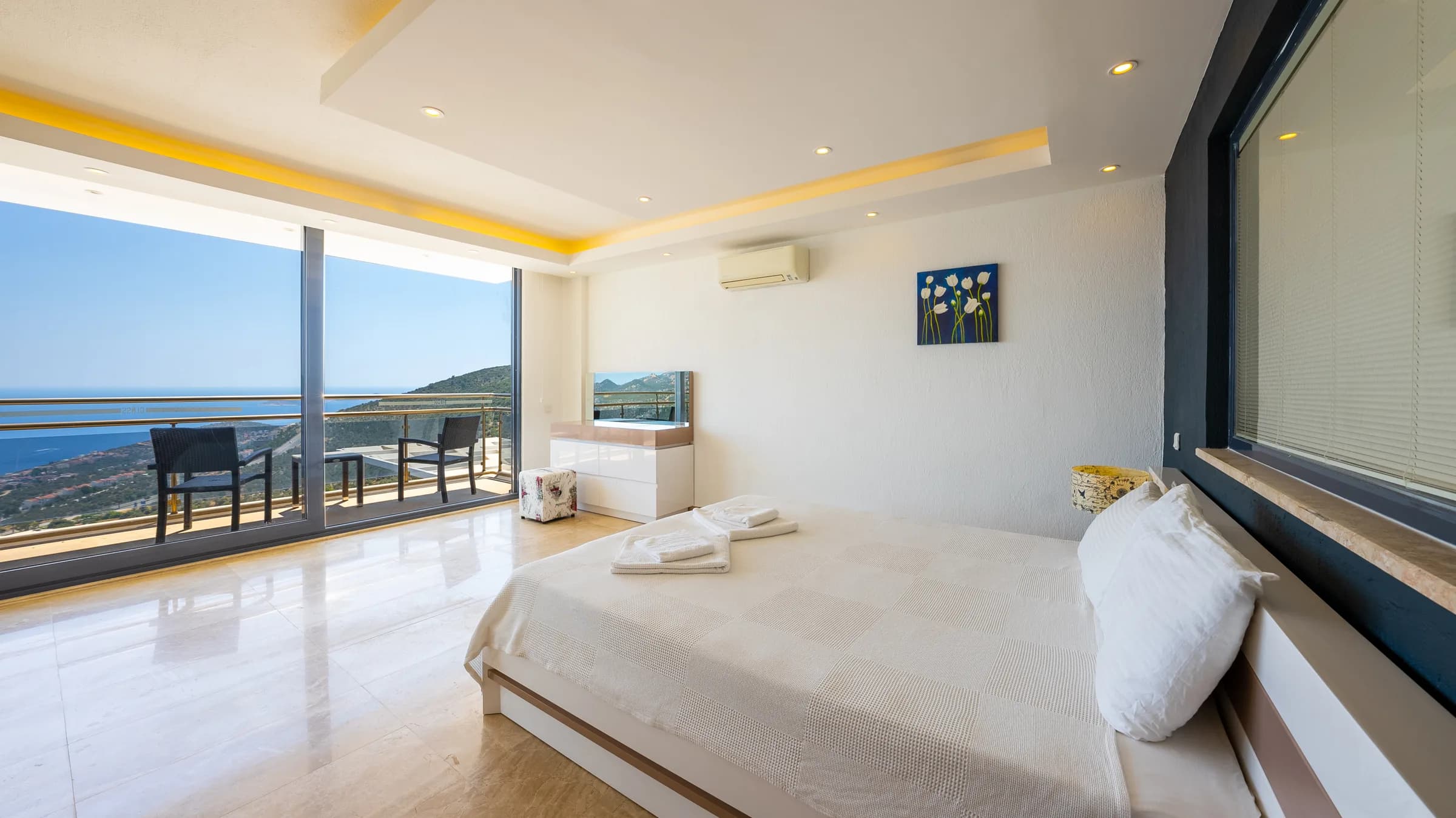Kalkan Akbel Elit 1 deniz manzaralı özel havuzlu lüks villa galeri gorseli 5