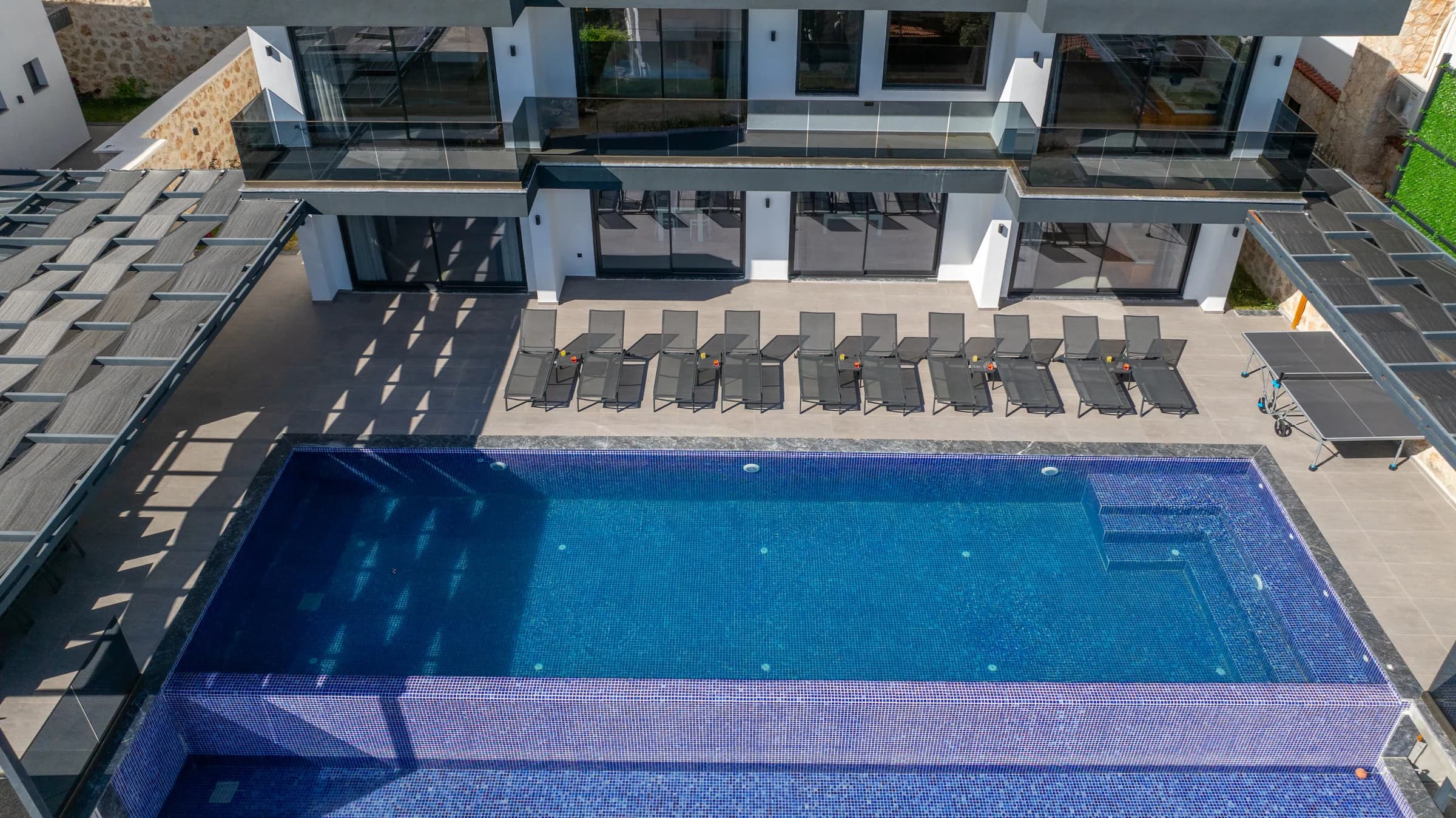 Kalkan Akbel Elit 3 deniz manzaralı özel havuzlu lüks villa galeri gorseli 3