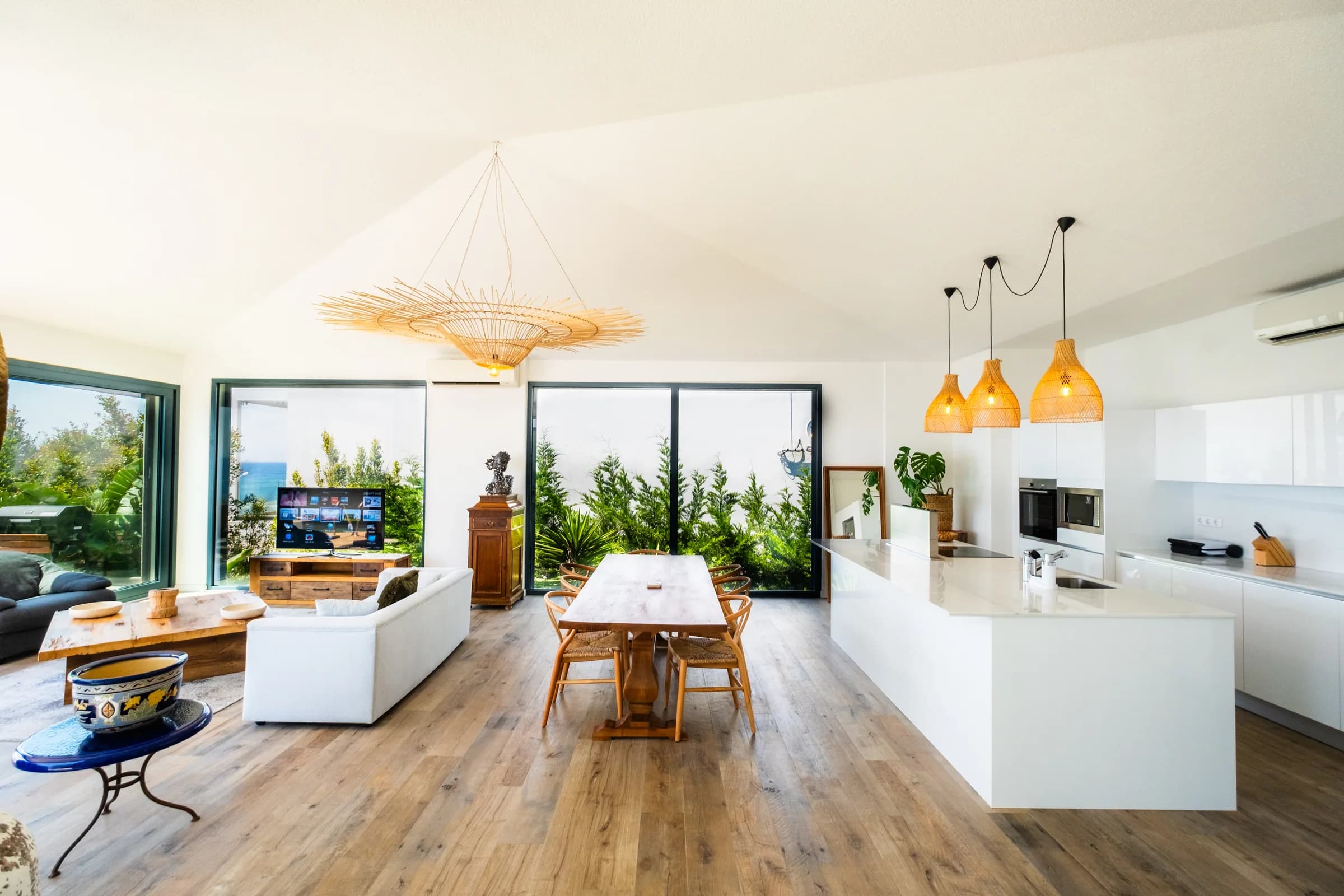 Bodrum Turgutreis Villa Adalar deniz manzaralı infinity havuzlu villa galeri gorseli 2