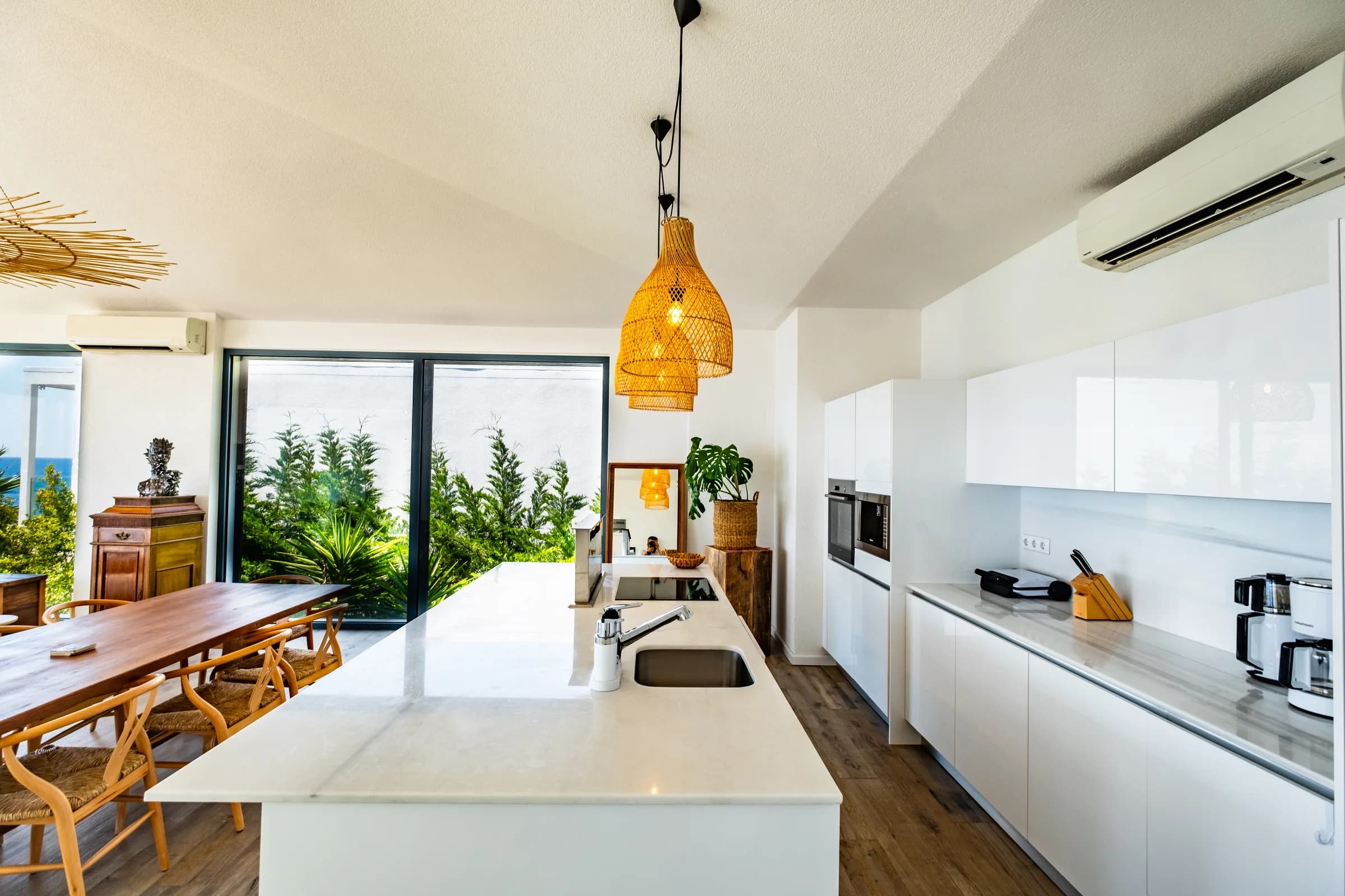 Bodrum Turgutreis Villa Adalar deniz manzaralı infinity havuzlu villa galeri gorseli 3