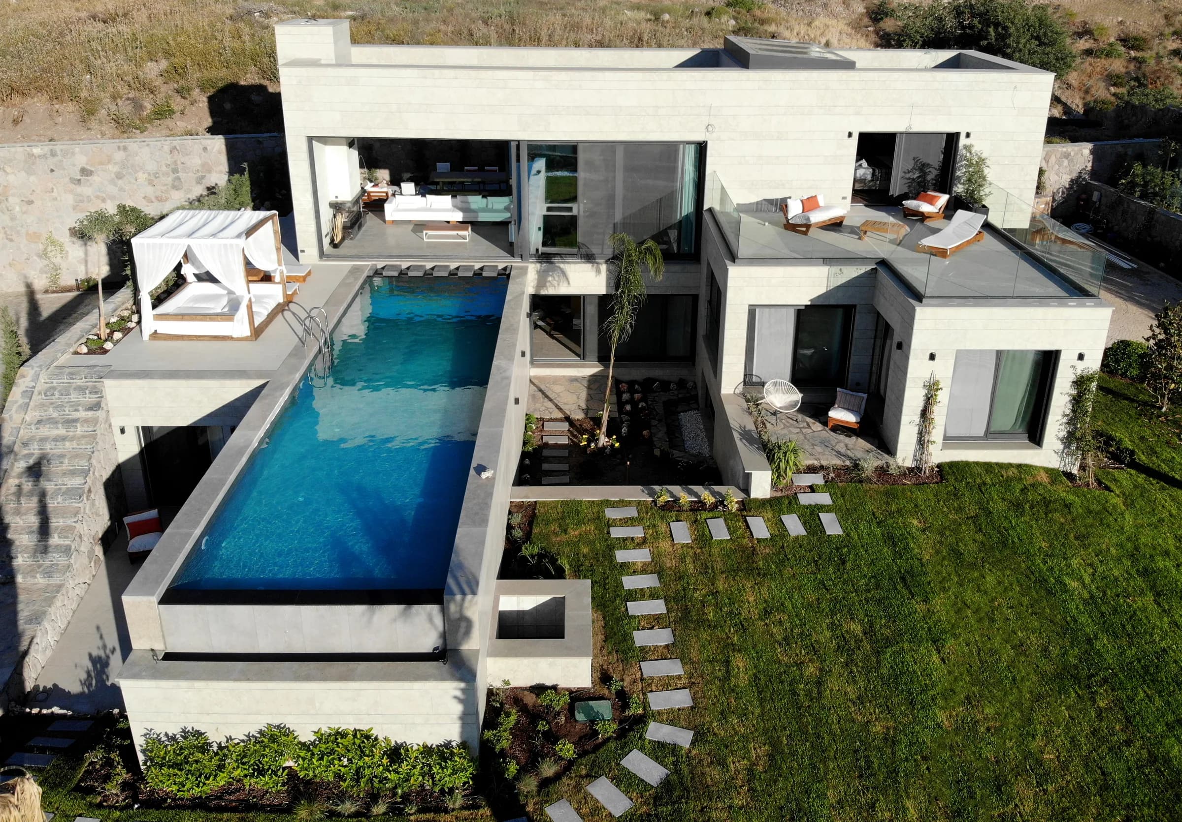 Bodrum Turgutreis Villa Admiral D-Marin manzaralı ultra lüks villa görünümü galeri gorseli 2