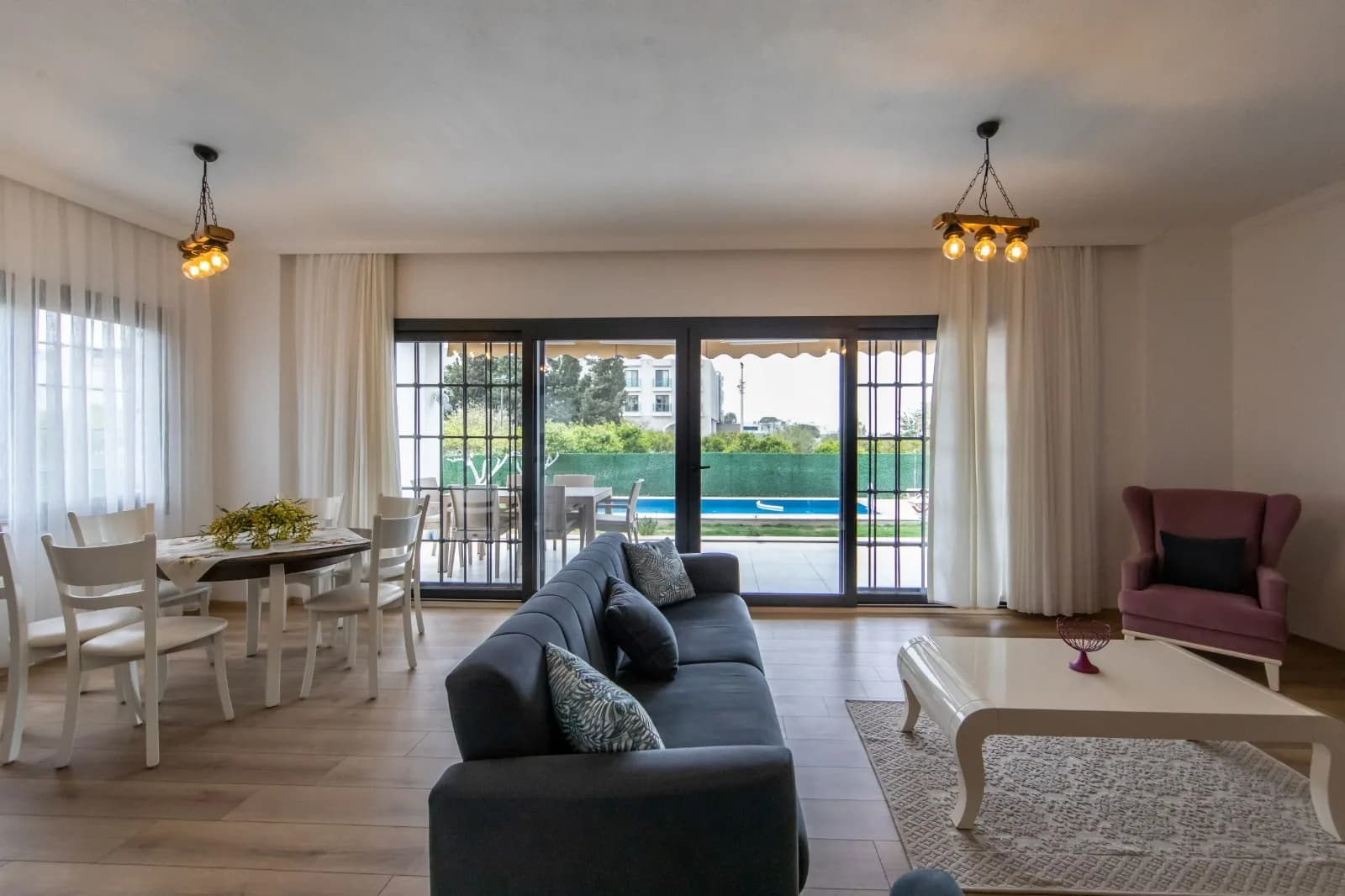Bodrum Turgutreis Villa Aisa özel havuzlu lüks villa görünümü galeri gorseli 3