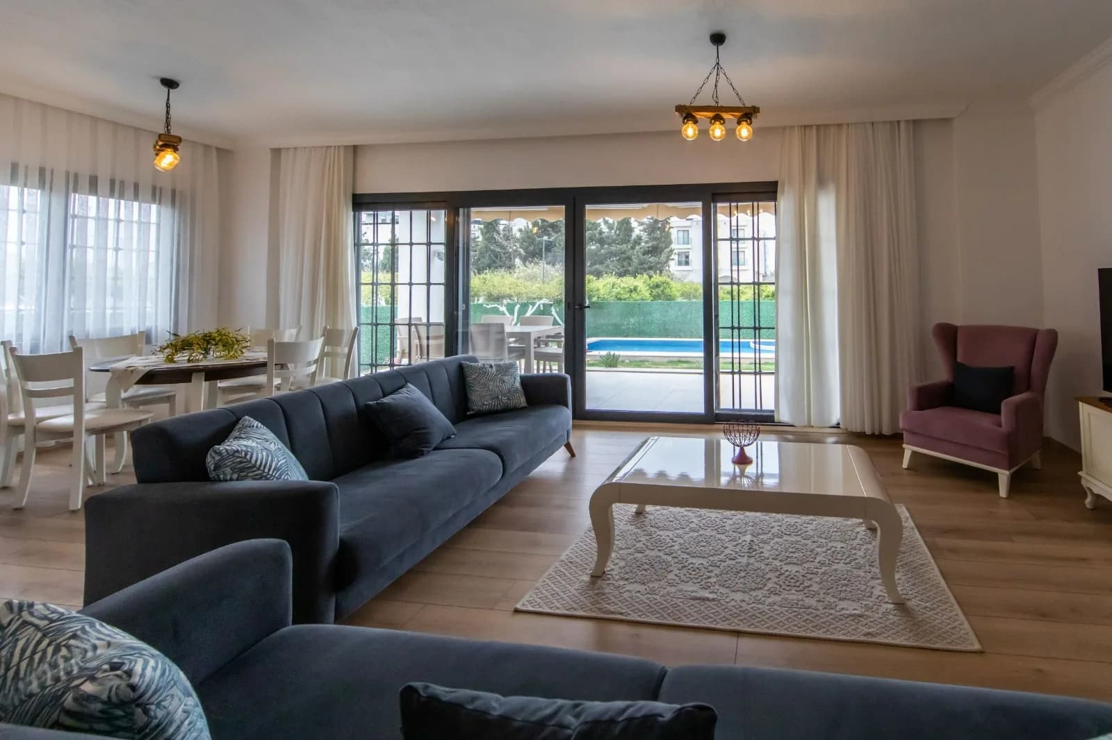 Bodrum Turgutreis Villa Aisa özel havuzlu lüks villa görünümü galeri gorseli 4