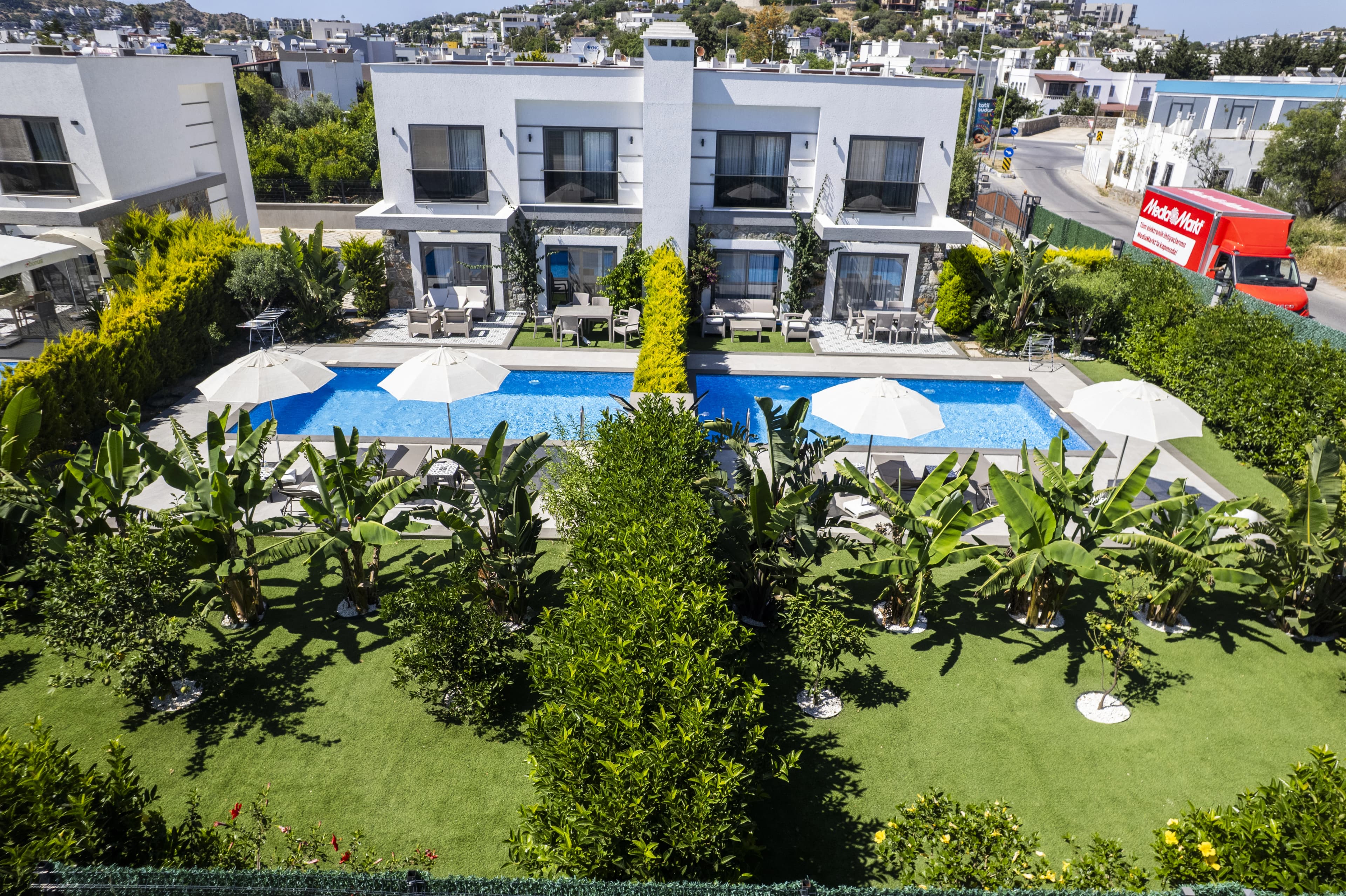 Bodrum Yalıkavak'ta marina ve plajlara yakın özel havuzlu Villa Allure A galeri gorseli 4