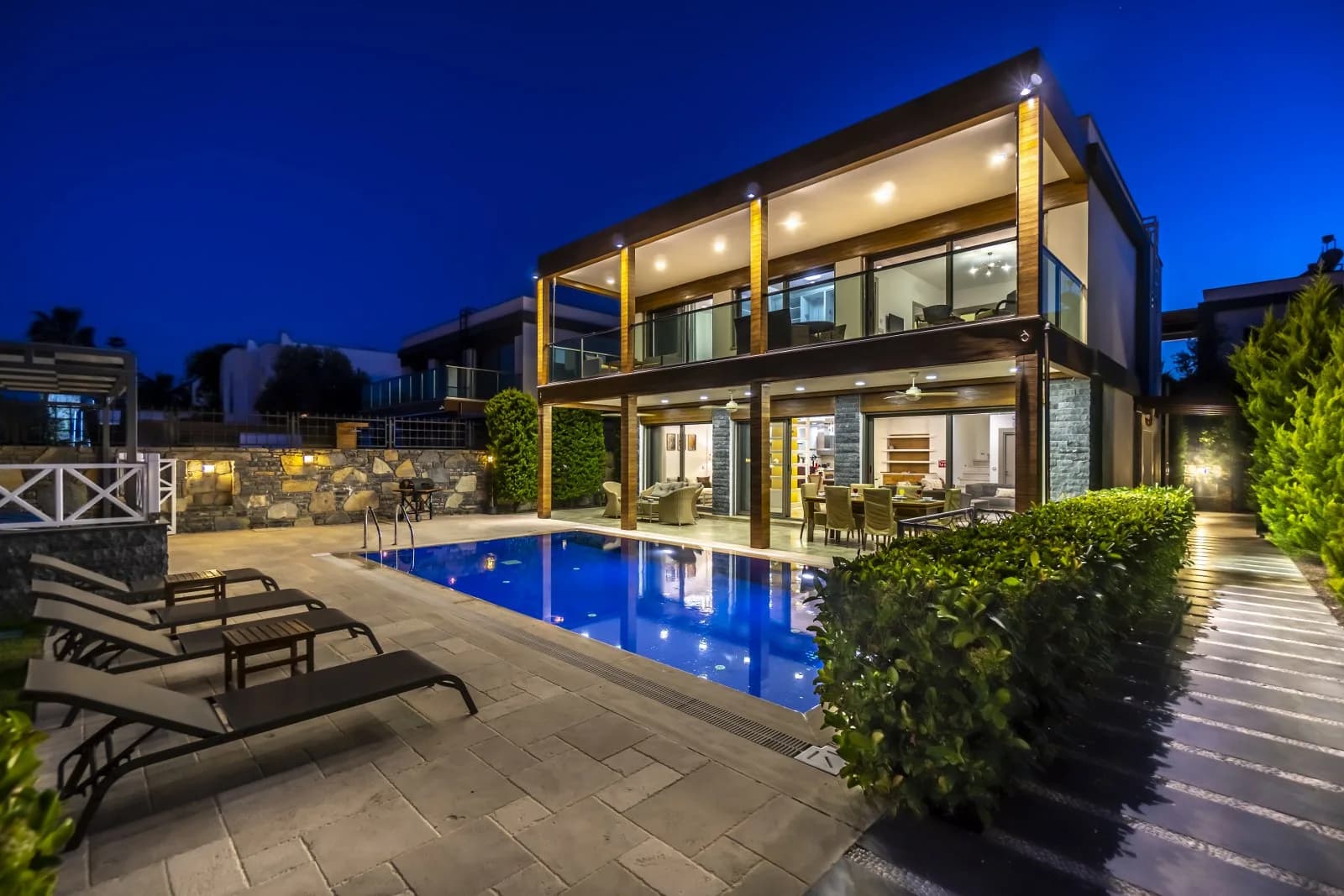 Bodrum Gümbet Villa Aria özel havuzlu villa