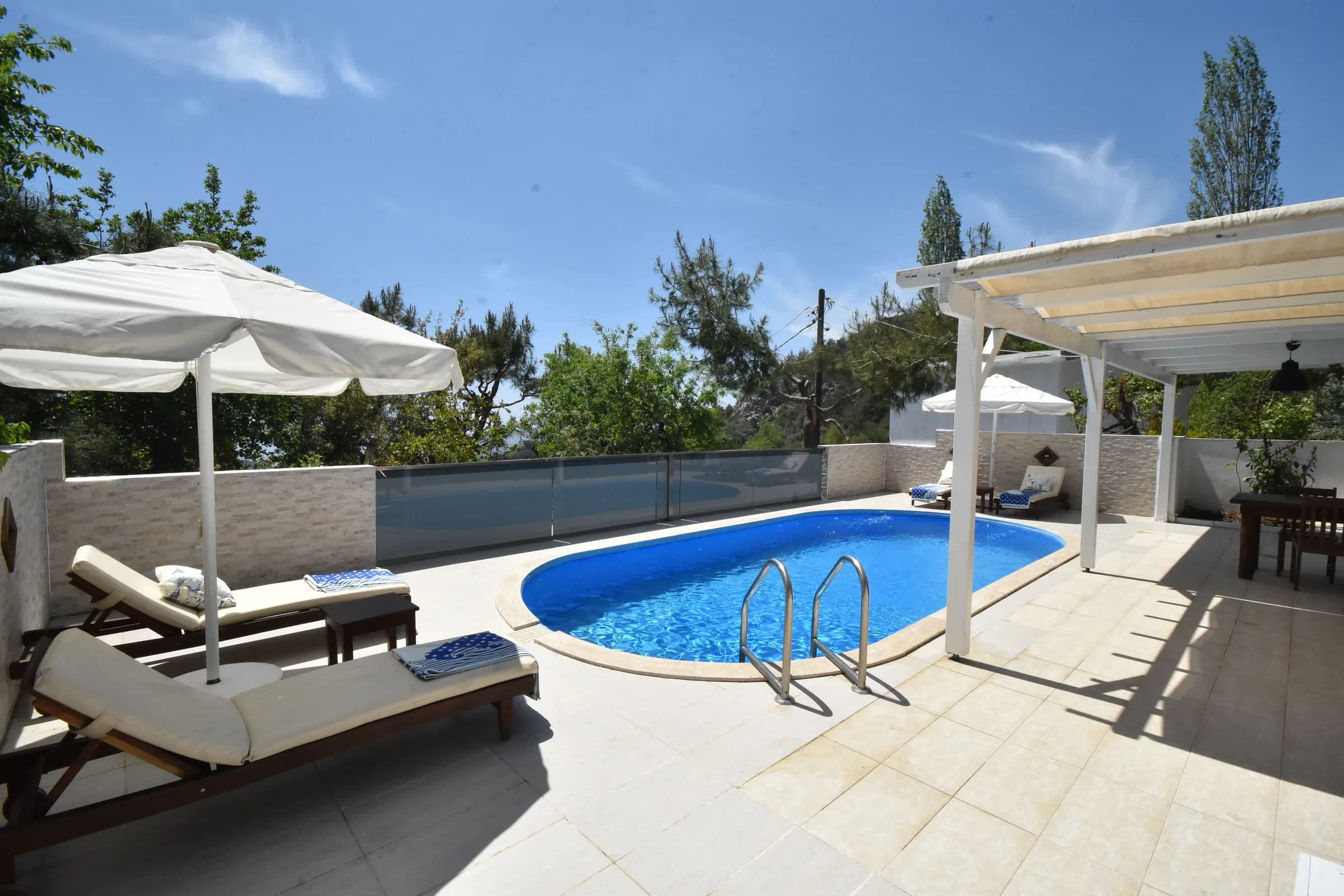 Kalkan İslamlar Villa Bambu özel havuzlu ahşap villa galeri gorseli 4