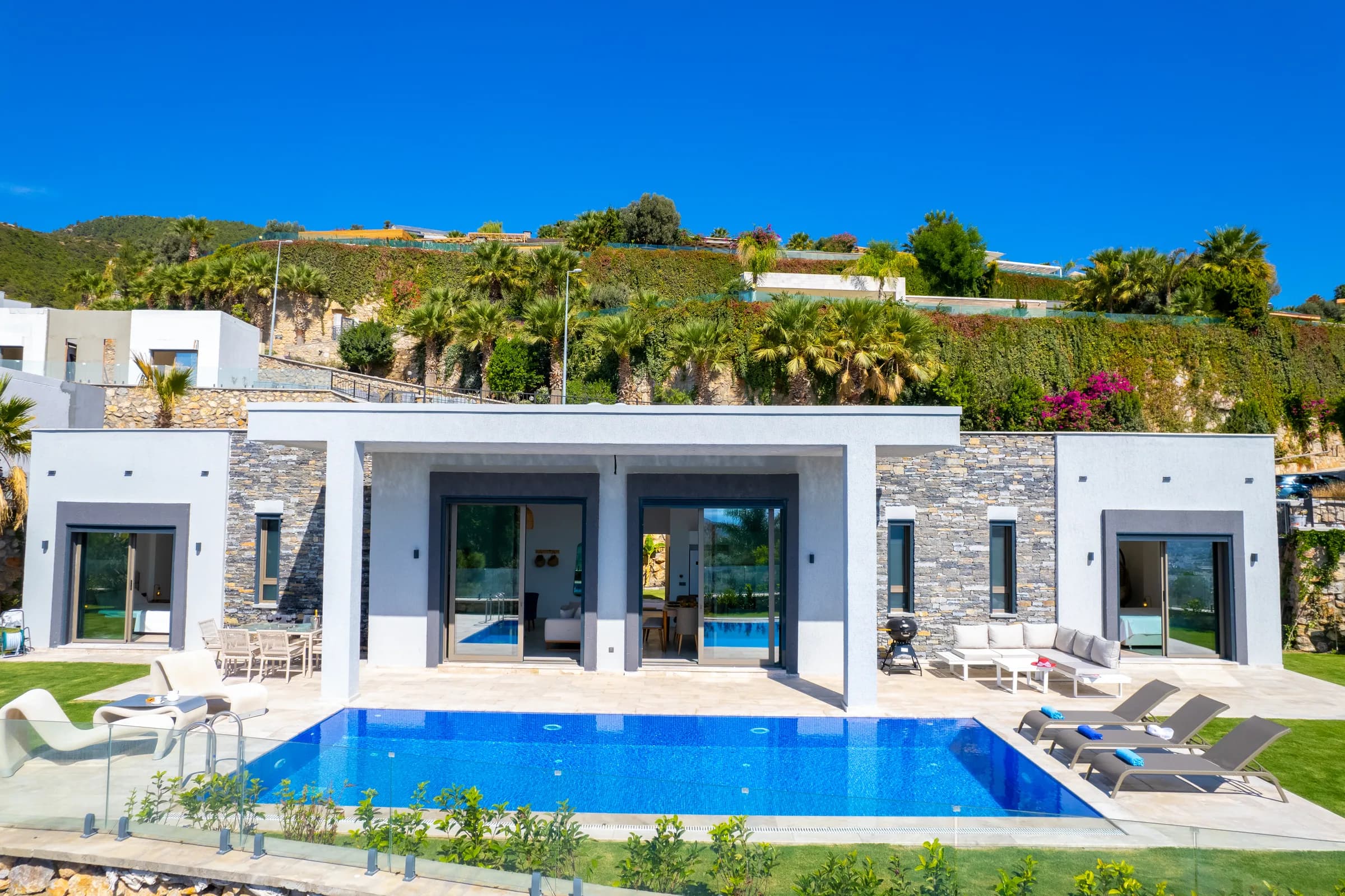 Bodrum Konacık Villa Bolero deniz manzaralı özel havuzlu villa