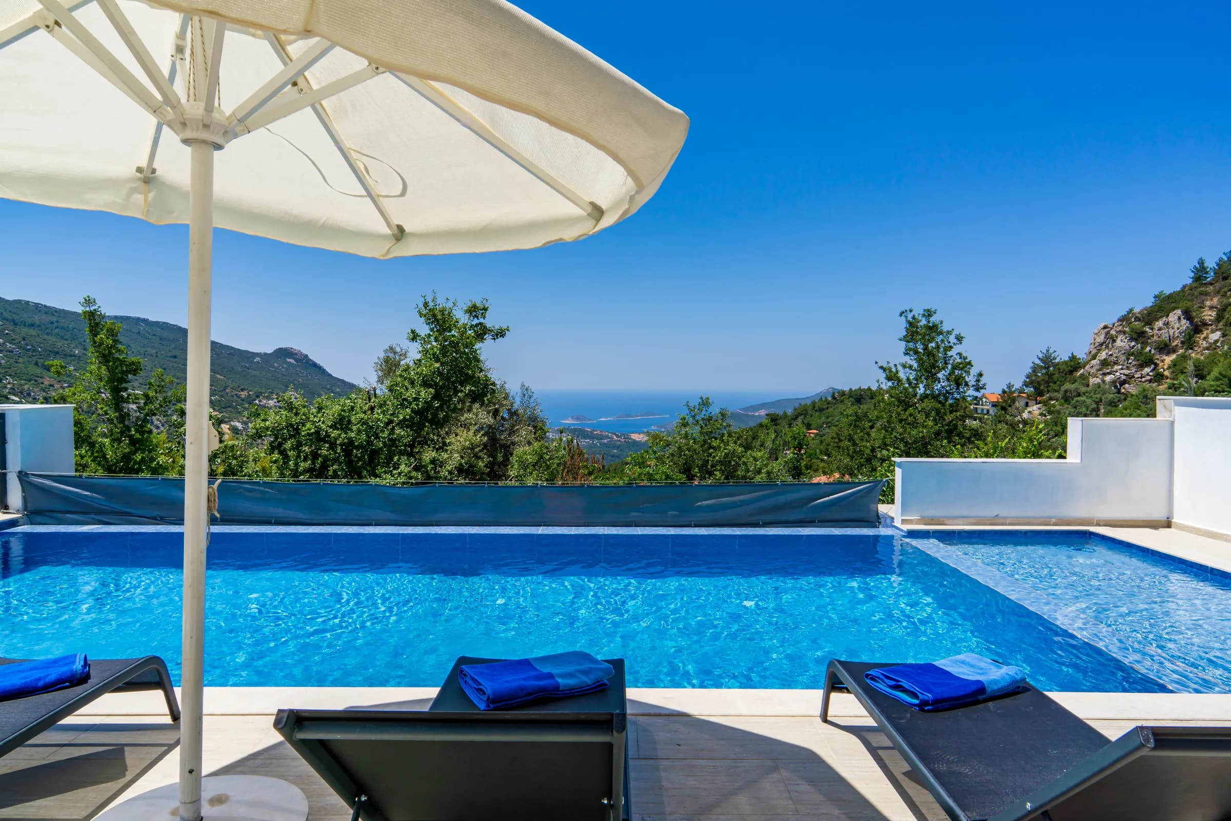 Kalkan İslamlar Villa Burak özel havuzlu korunaklı villa galeri gorseli 5
