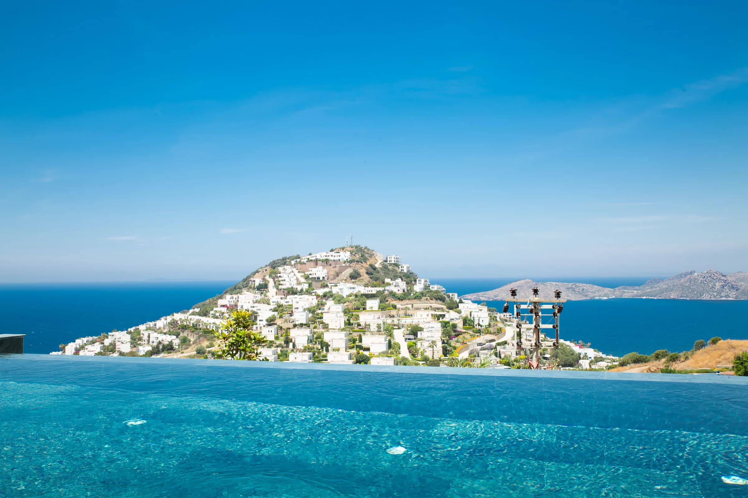 Bodrum Yalıkavak Villa Calista deniz manzaralı sonsuzluk havuzlu villa galeri gorseli 5