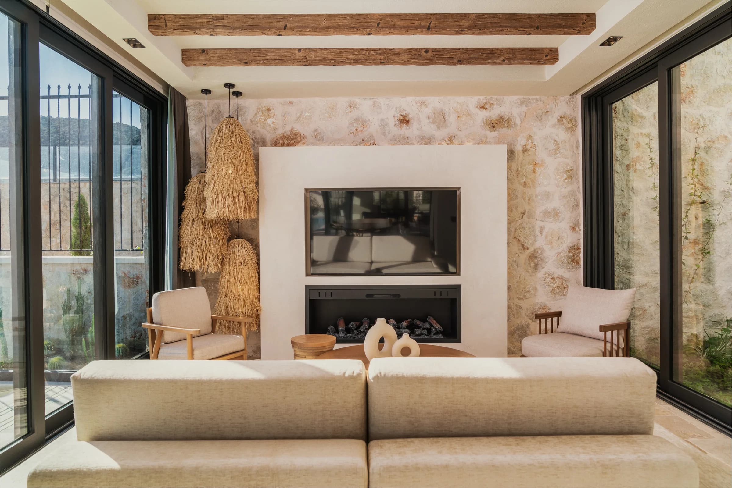 Kalkan Merkez Villa Calliope deniz manzaralı özel havuzlu lüks villa galeri gorseli 5