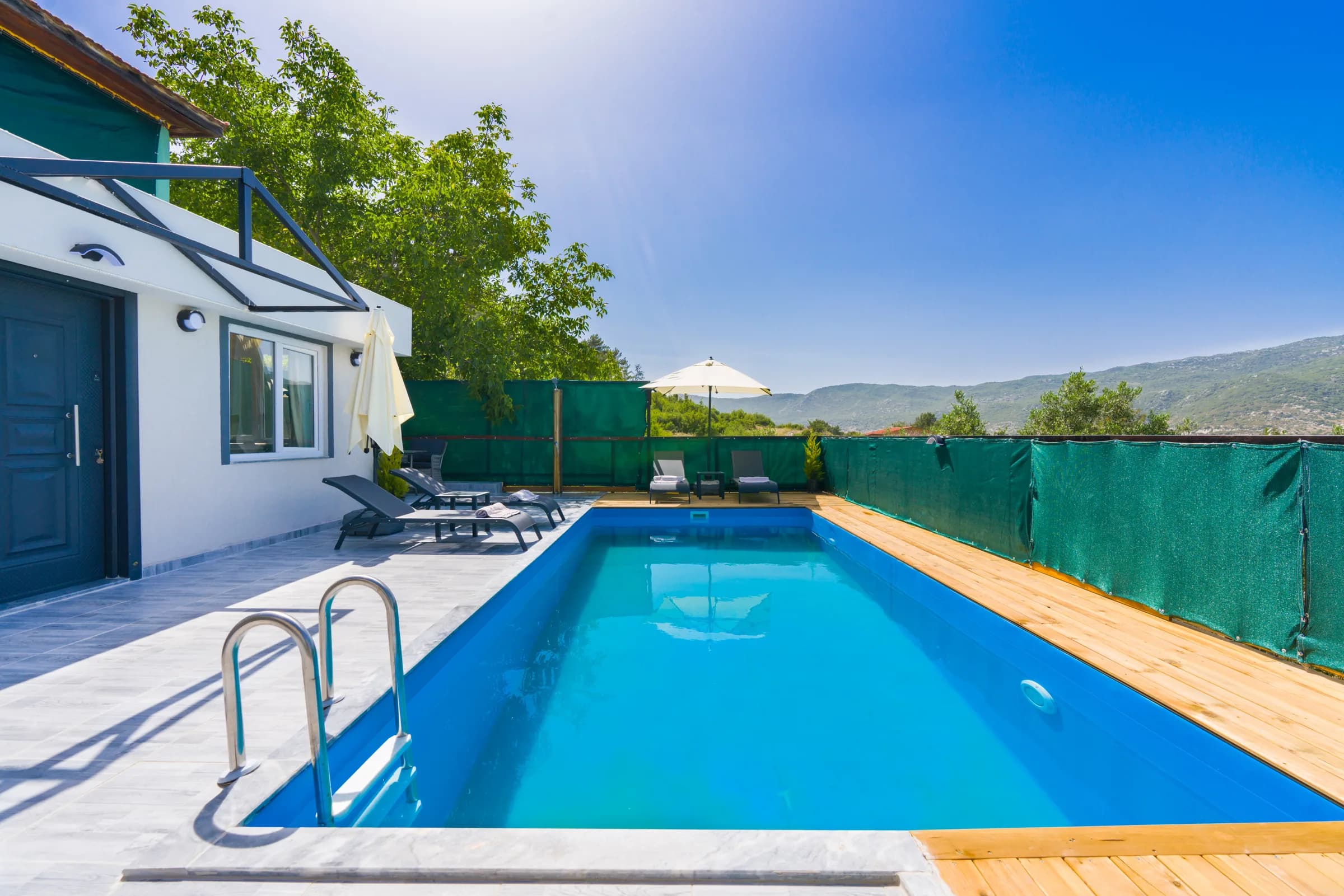 Kalkan Sarıbelen Villa Can Sarıbelen özel havuzlu lüks villa galeri gorseli 4