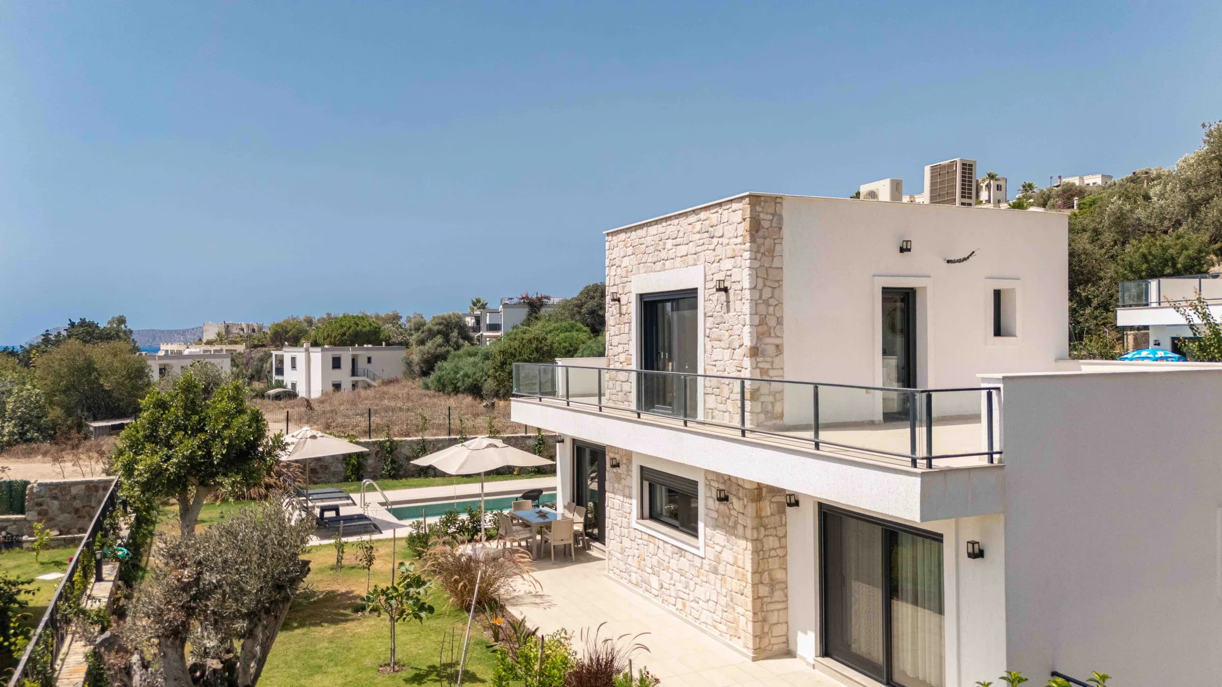 Bodrum Gümüşlük Villa Casa Luz 2 özel havuzlu villa galeri gorseli 4