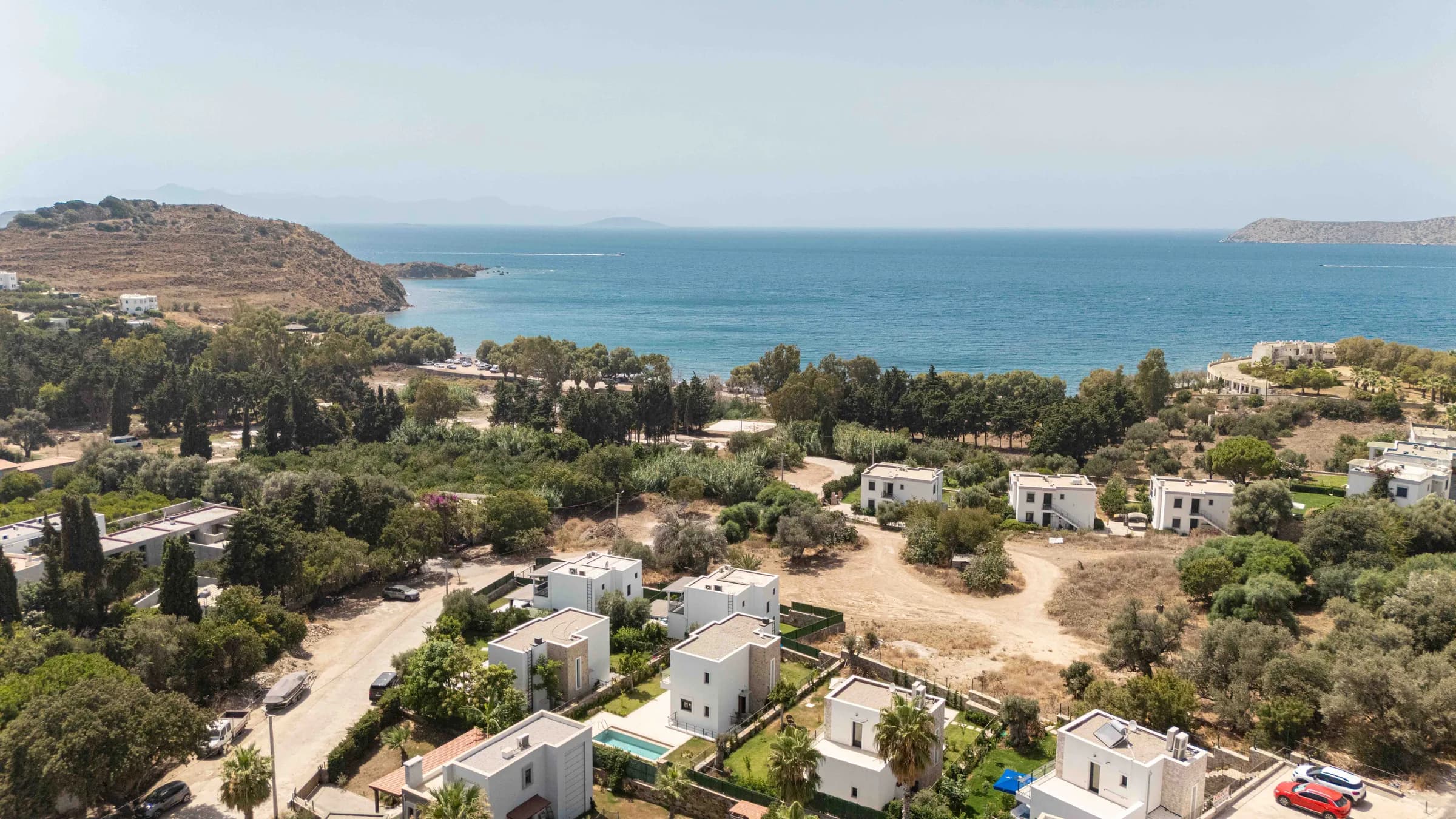 Bodrum Gümüşlük Villa Casa Luz 2 özel havuzlu villa görünümü galeri gorseli 3