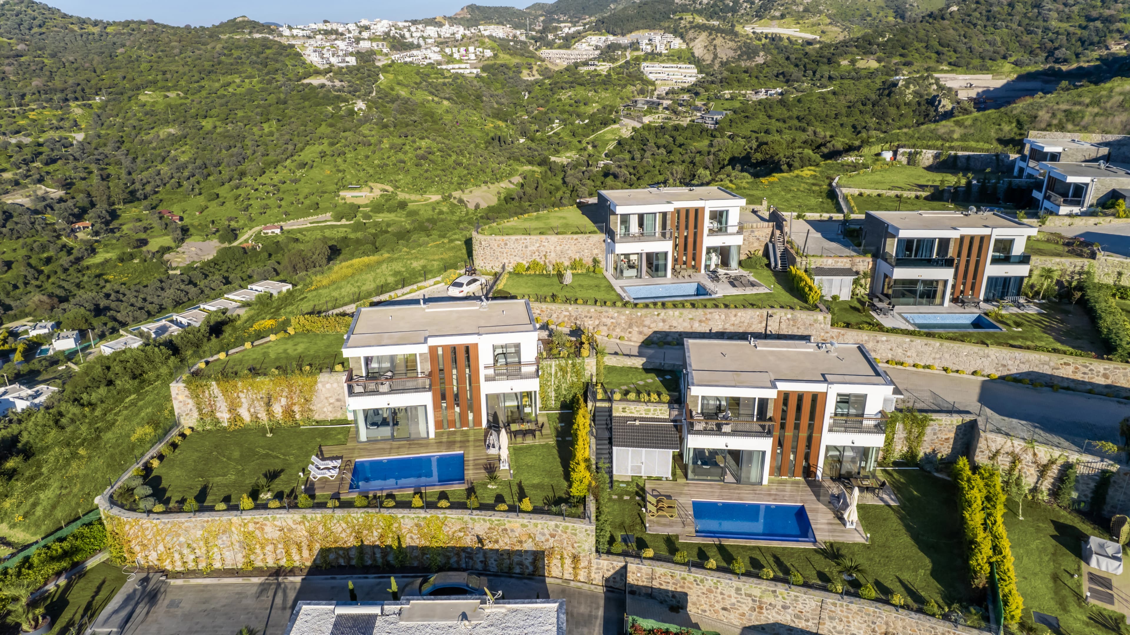 Bodrum Yalıkavak'ta bulunan deniz manzaralı lüks Villa Farilya Deluxe galeri gorseli 3