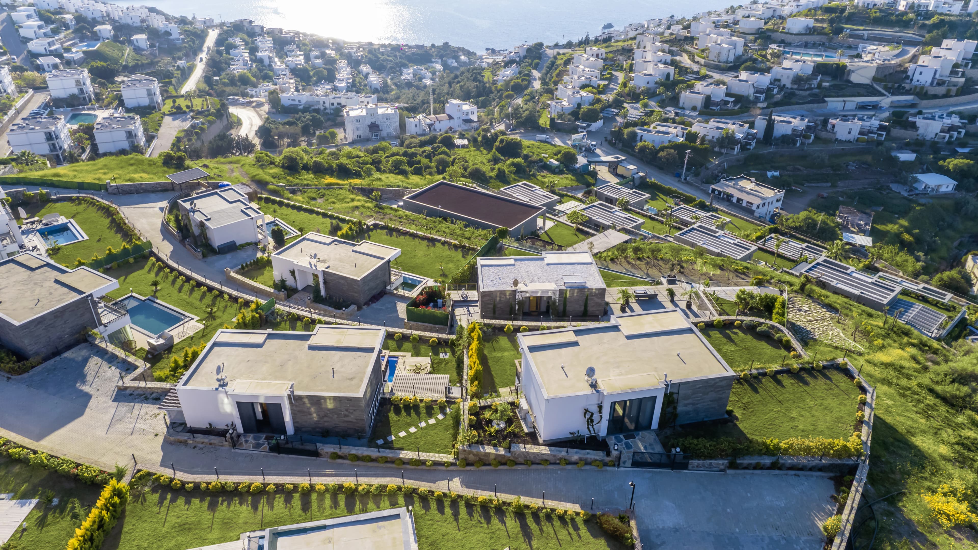 Bodrum Yalıkavak'ta bulunan deniz manzaralı lüks Villa Farilya Deluxe galeri gorseli 4
