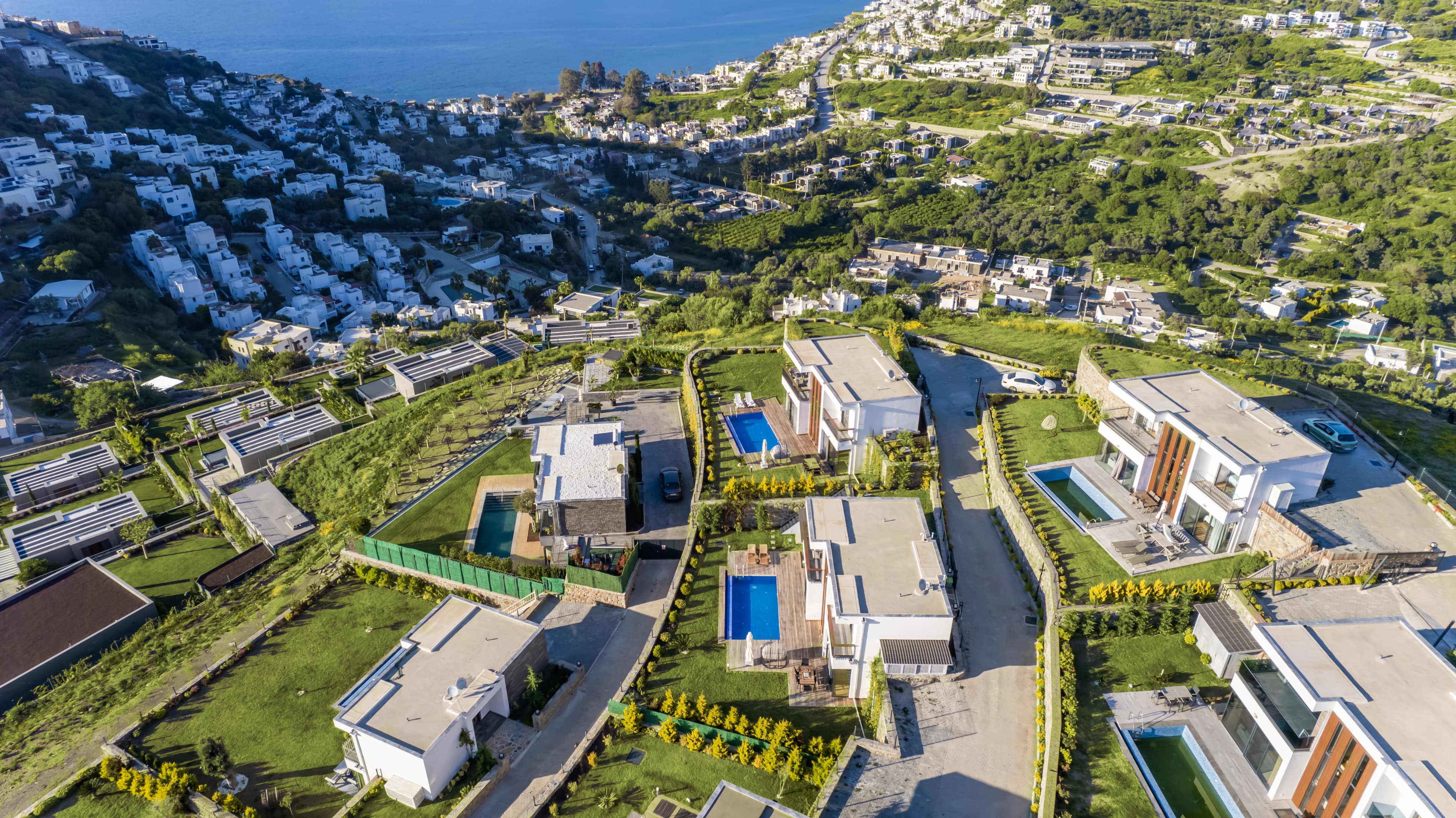 Bodrum Yalıkavak'ta bulunan deniz manzaralı lüks Villa Farilya Deluxe galeri gorseli 5