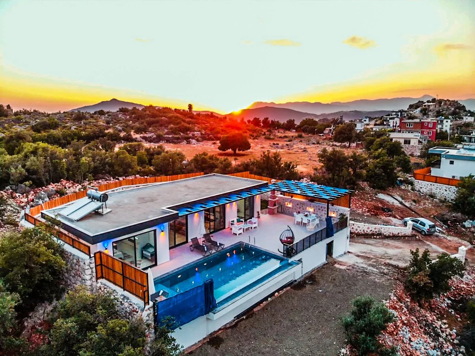 Kalkan Ordu Villa Gülfidan özel havuzlu muhafazakar villa galeri gorseli 4