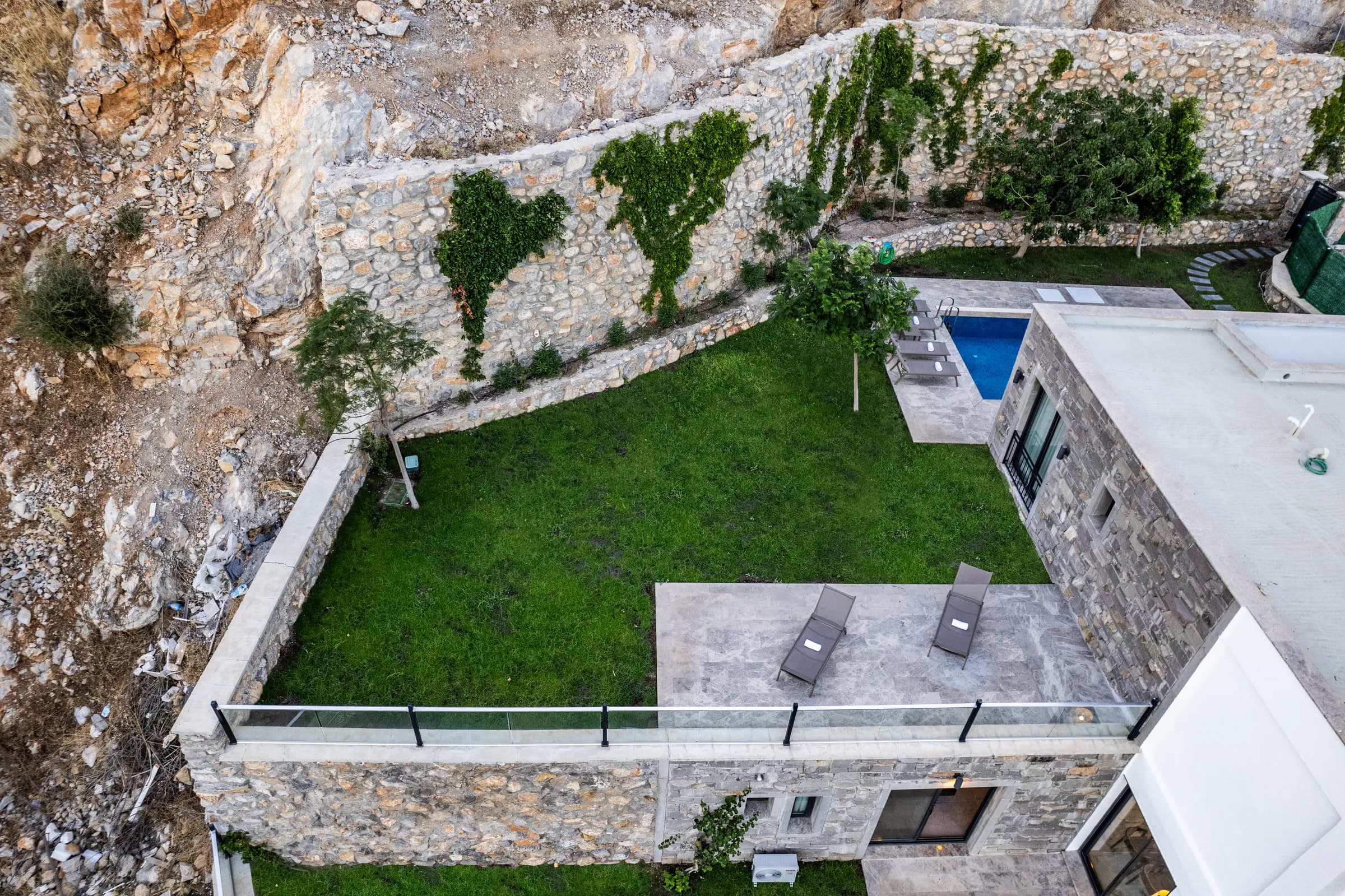 Bodrum Konacık Villa Hidden Valley vadi manzaralı özel havuzlu villa galeri gorseli 4