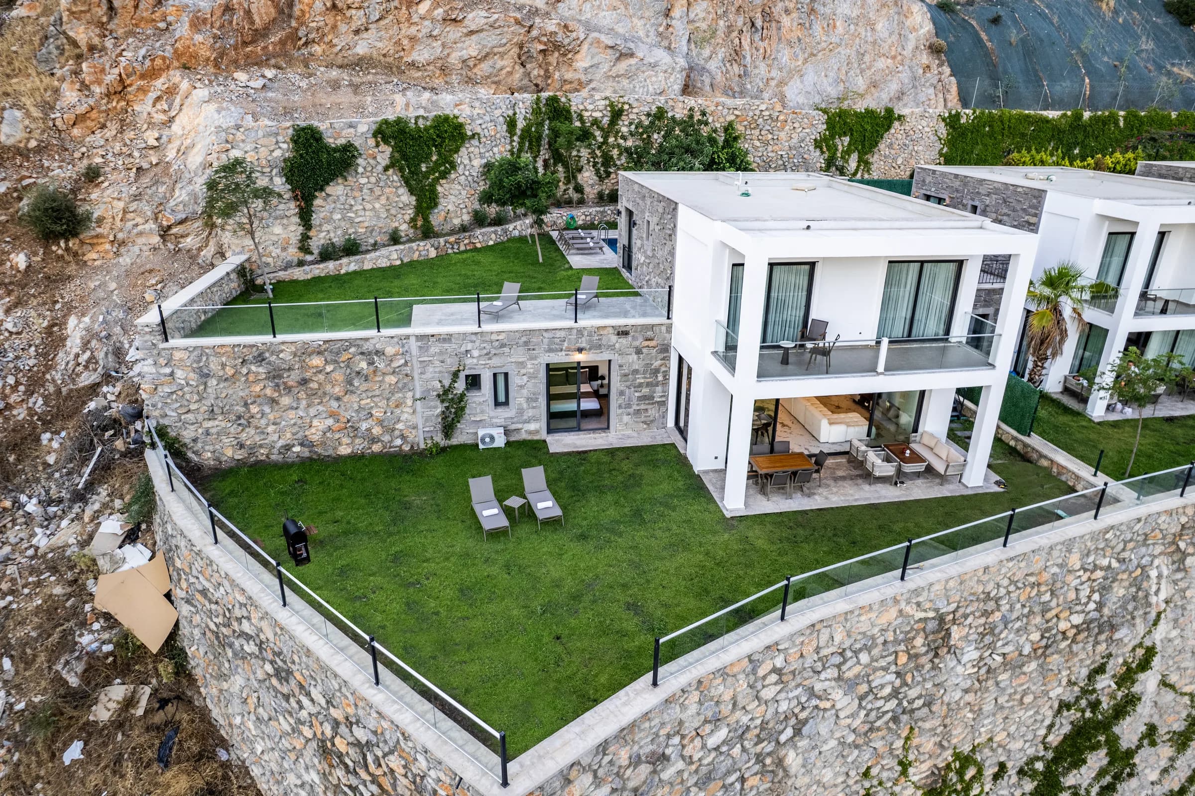 Bodrum Konacık Villa Hidden Valley vadi manzaralı ultra lüks villa görünümü galeri gorseli 4