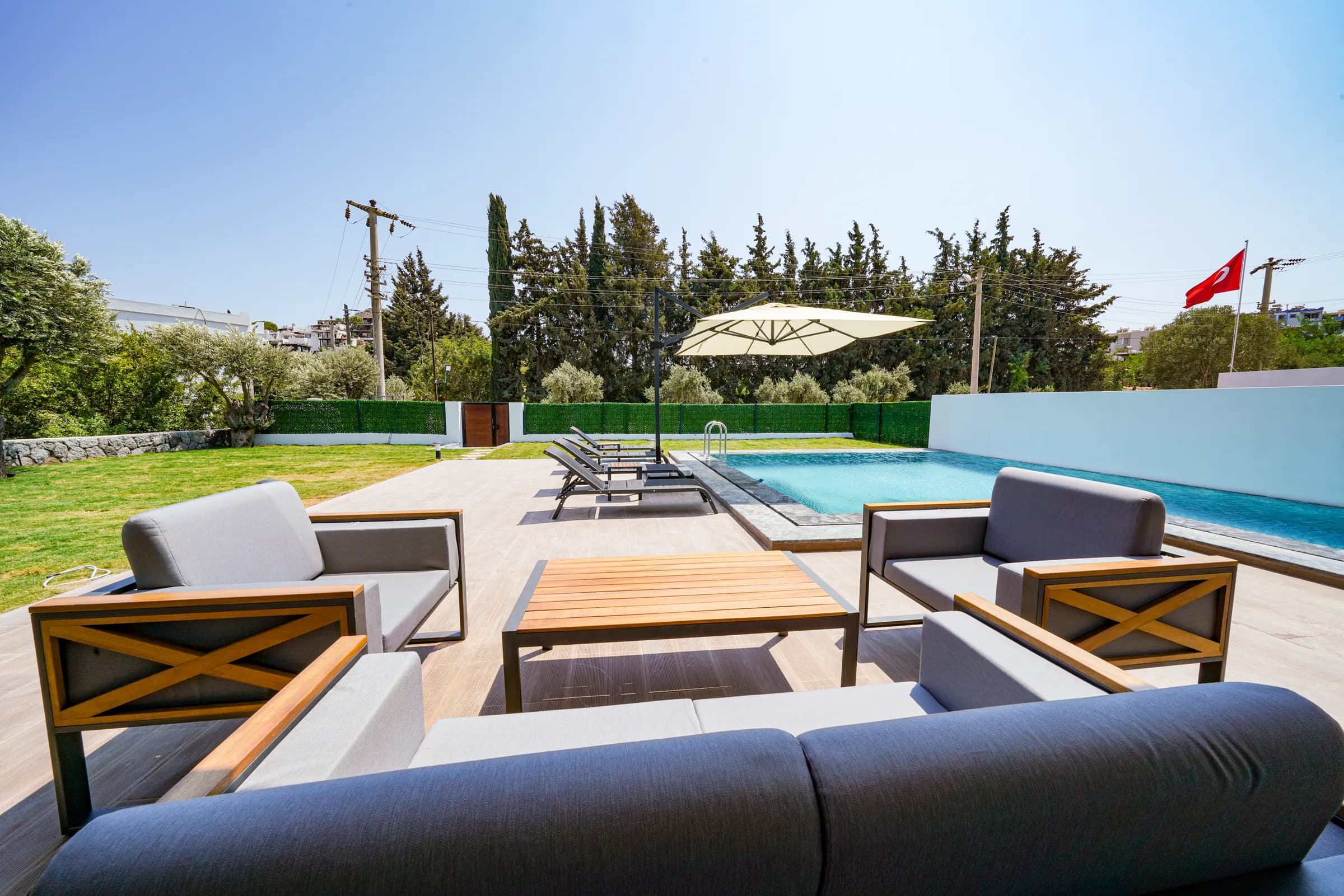 Bodrum Karaincir Villa Liberty özel havuzlu villa galeri gorseli 4