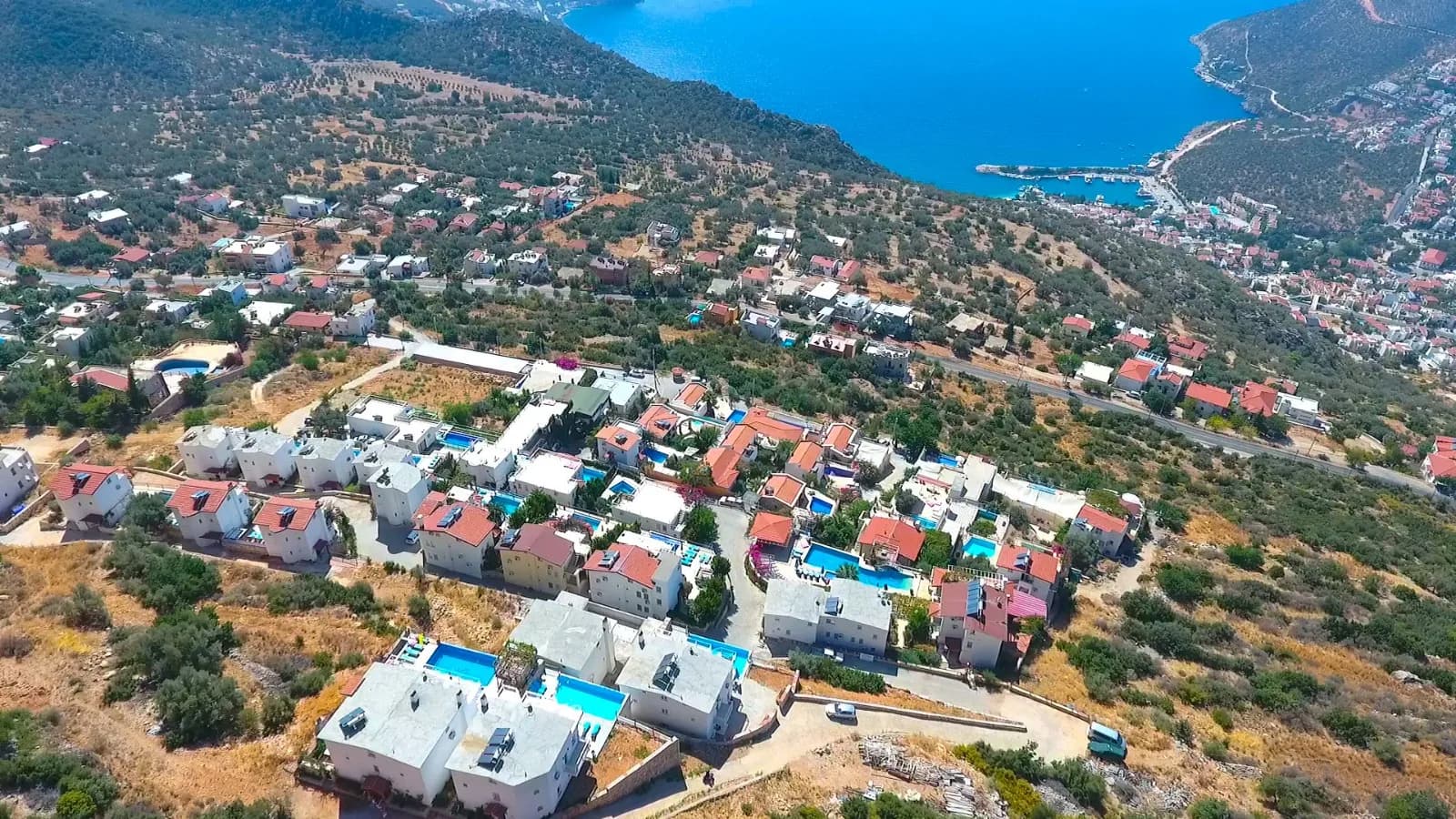 Kalkan Kördere Villa Manzara Kördere deniz manzaralı özel havuzlu lüks villa galeri gorseli 2
