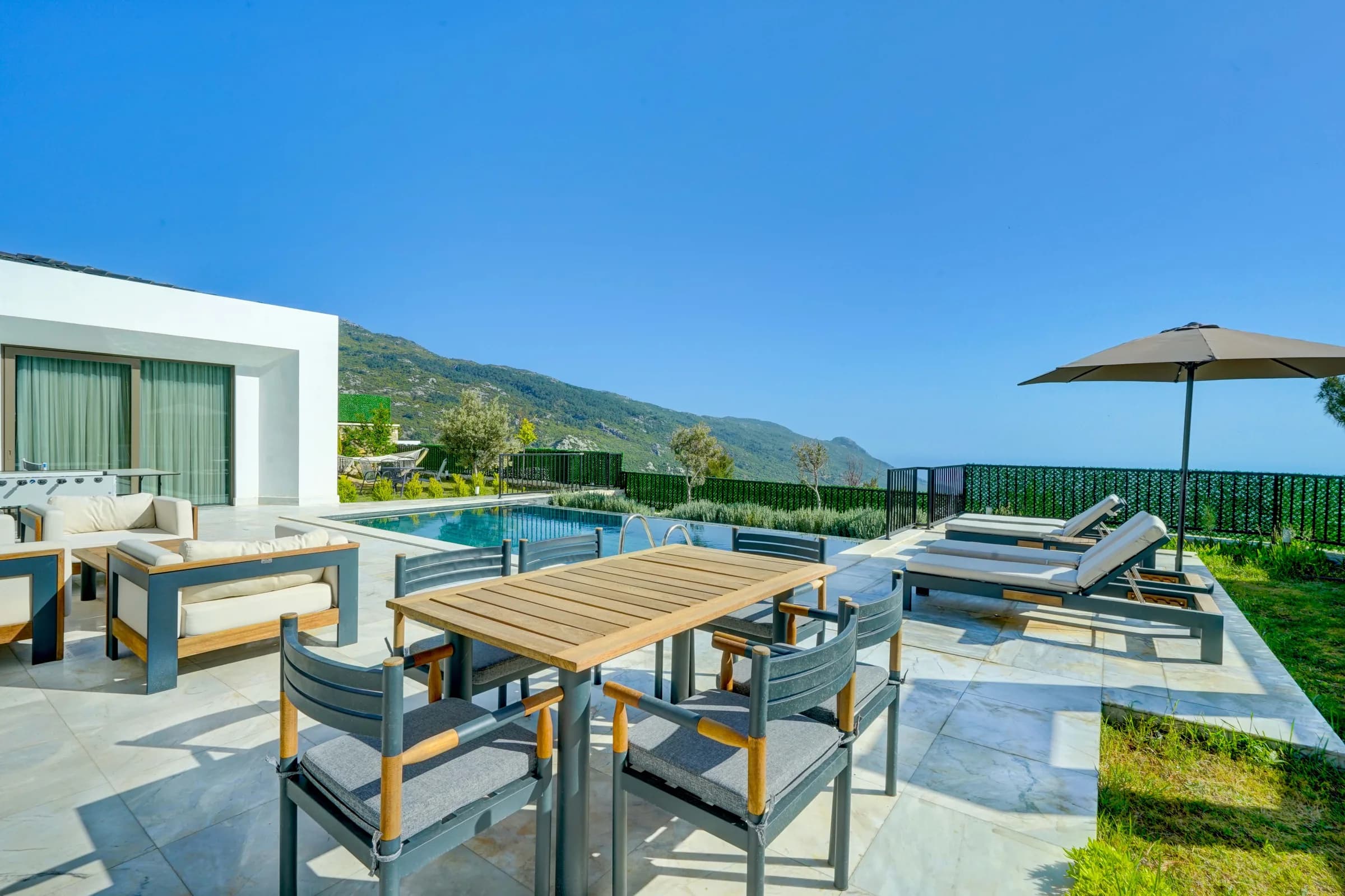 Kalkan İslamlar Villa Mars özel havuzlu lüks villa galeri gorseli 4