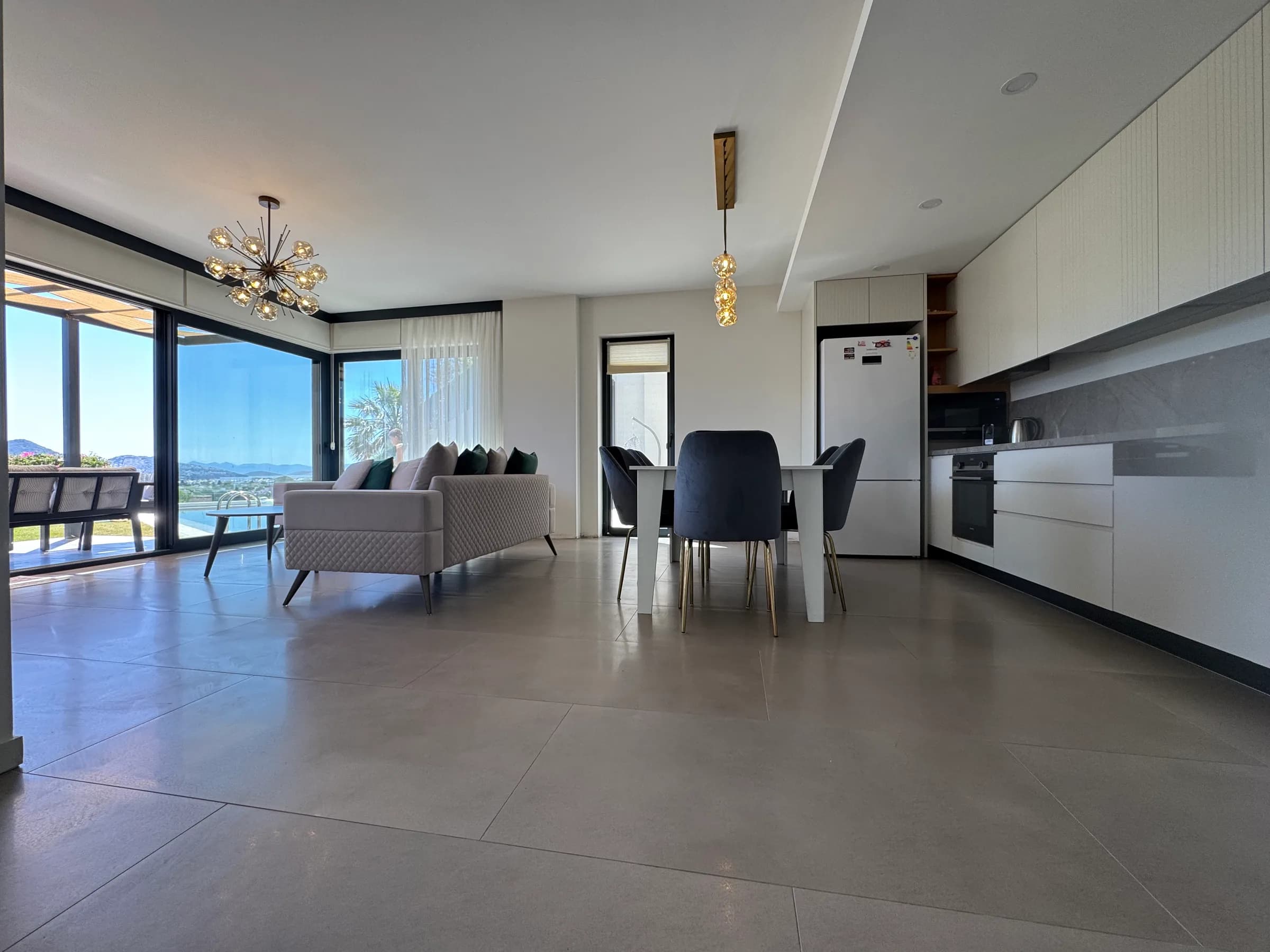 Bodrum Yalıkavak Villa Mavi deniz manzaralı özel havuzlu lüks villa galeri gorseli 5