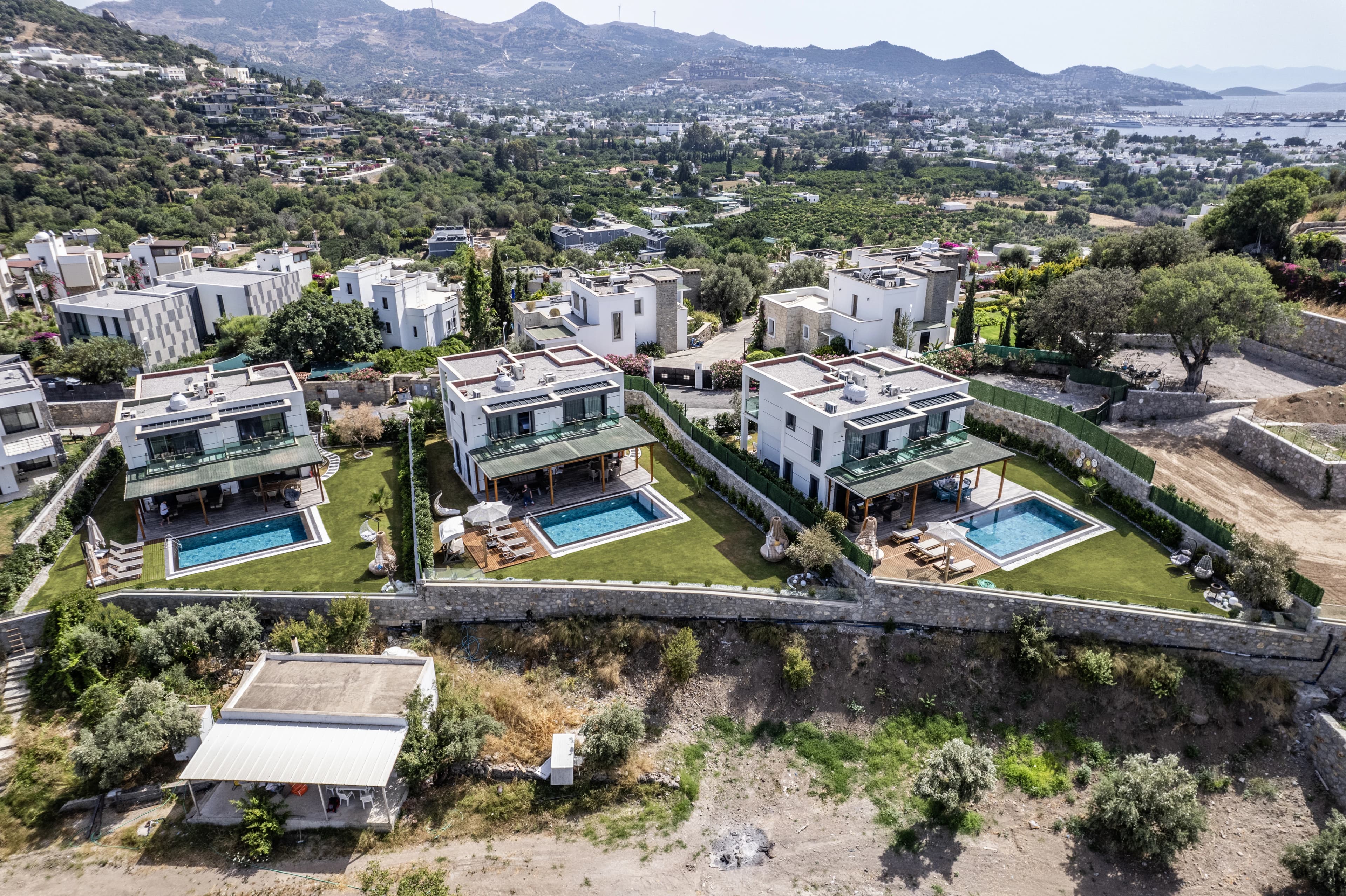 Bodrum Yalıkavak Tilkicik'te bulunan deniz manzaralı lüks Villa Mermaid ve özel havuzu galeri gorseli 5