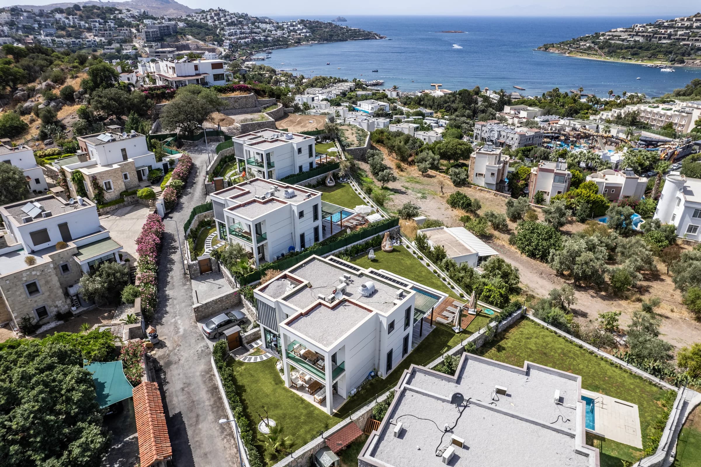 Bodrum Yalıkavak Villa Mermaid A deniz manzaralı özel havuzlu lüks villa galeri gorseli 4