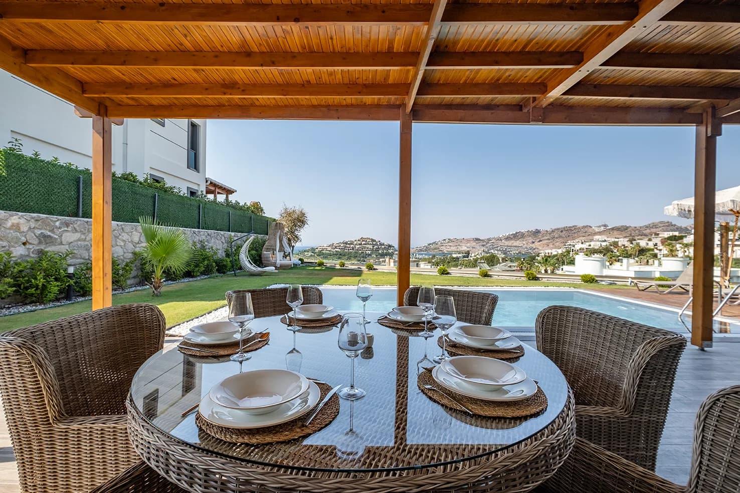 Bodrum Yalıkavak Villa Mermaid B deniz manzaralı özel havuzlu lüks villa galeri gorseli 3