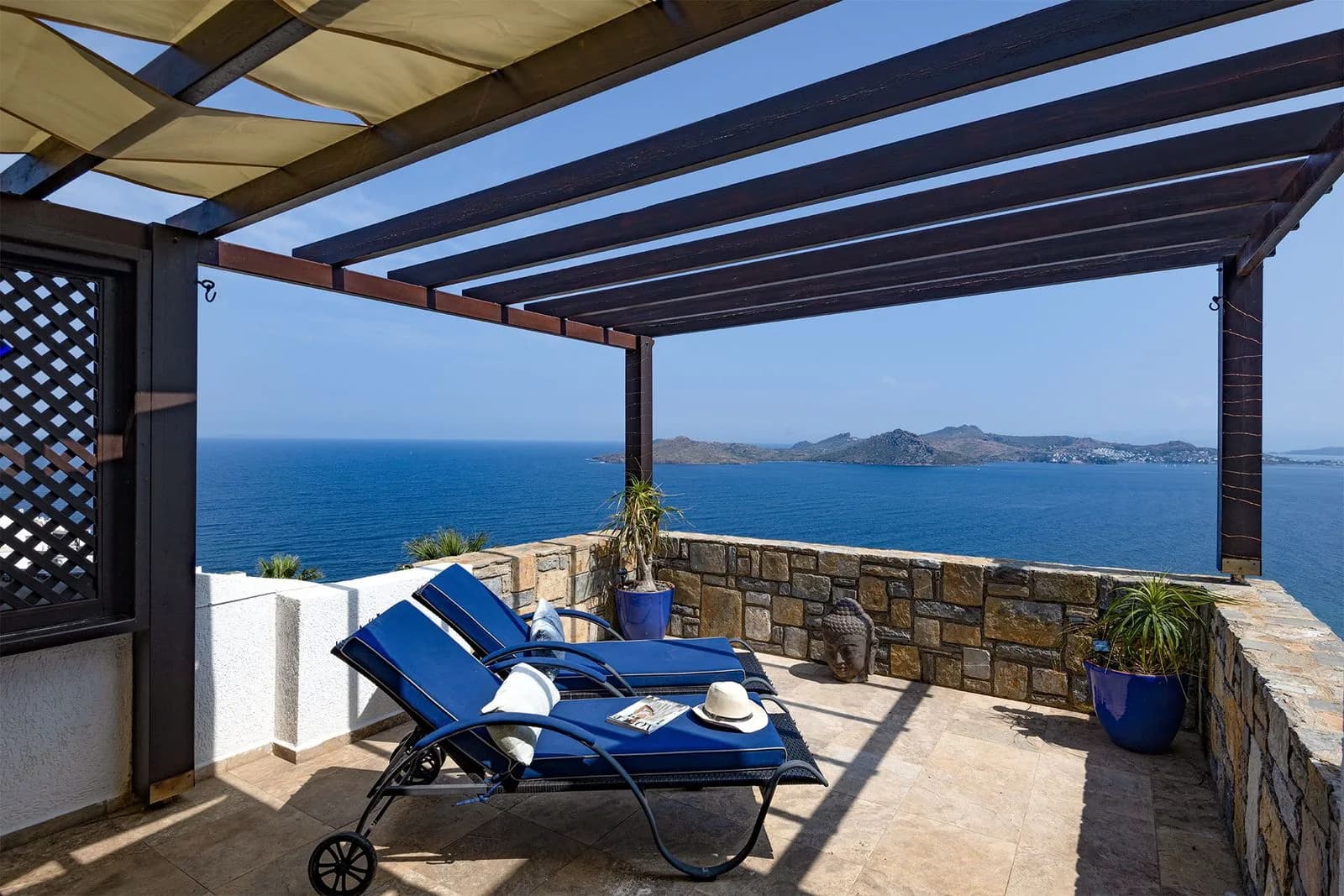 Bodrum Yalıkavak Villa Mosaic marina manzaralı özel havuzlu villa galeri gorseli 3