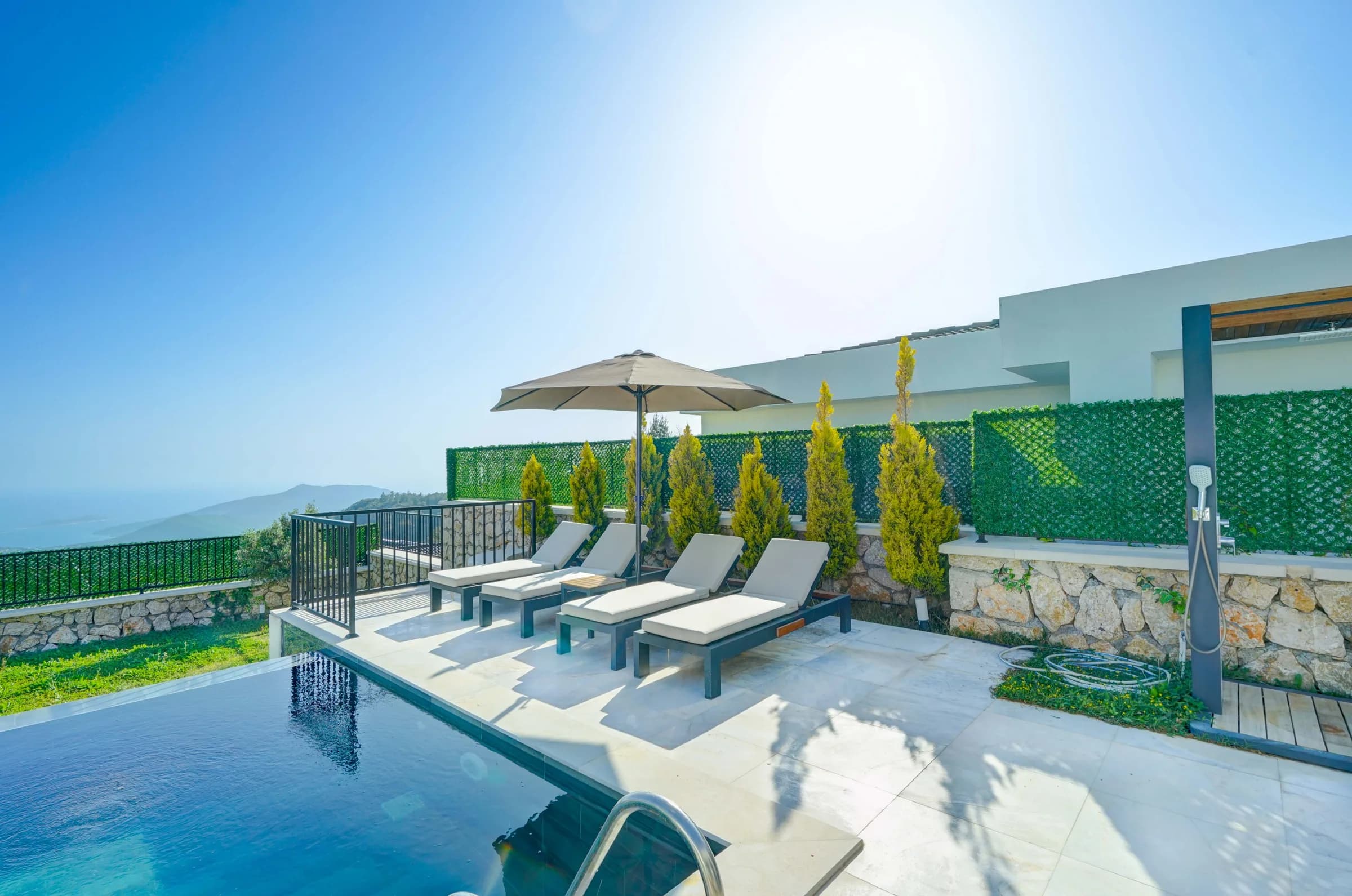 Kalkan İslamlar Villa Neptune özel havuzlu lüks villa galeri gorseli 4
