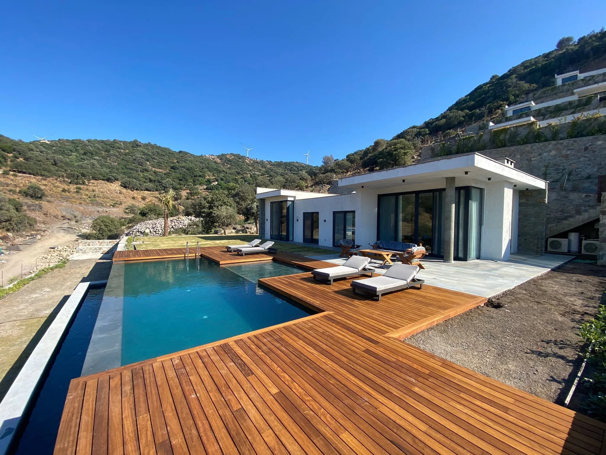 Bodrum Yalıkavak Villa Panoroma deniz manzaralı özel havuzlu villa
