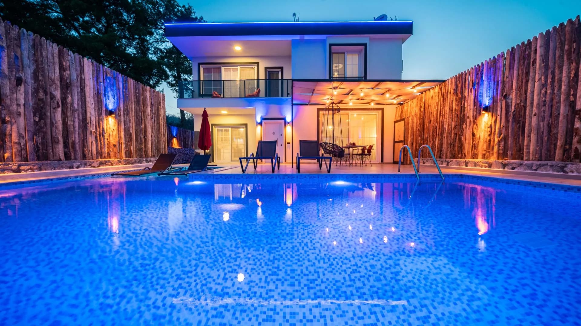 Fethiye Kumluova Villa Pine Garden korunaklı özel havuzlu villa