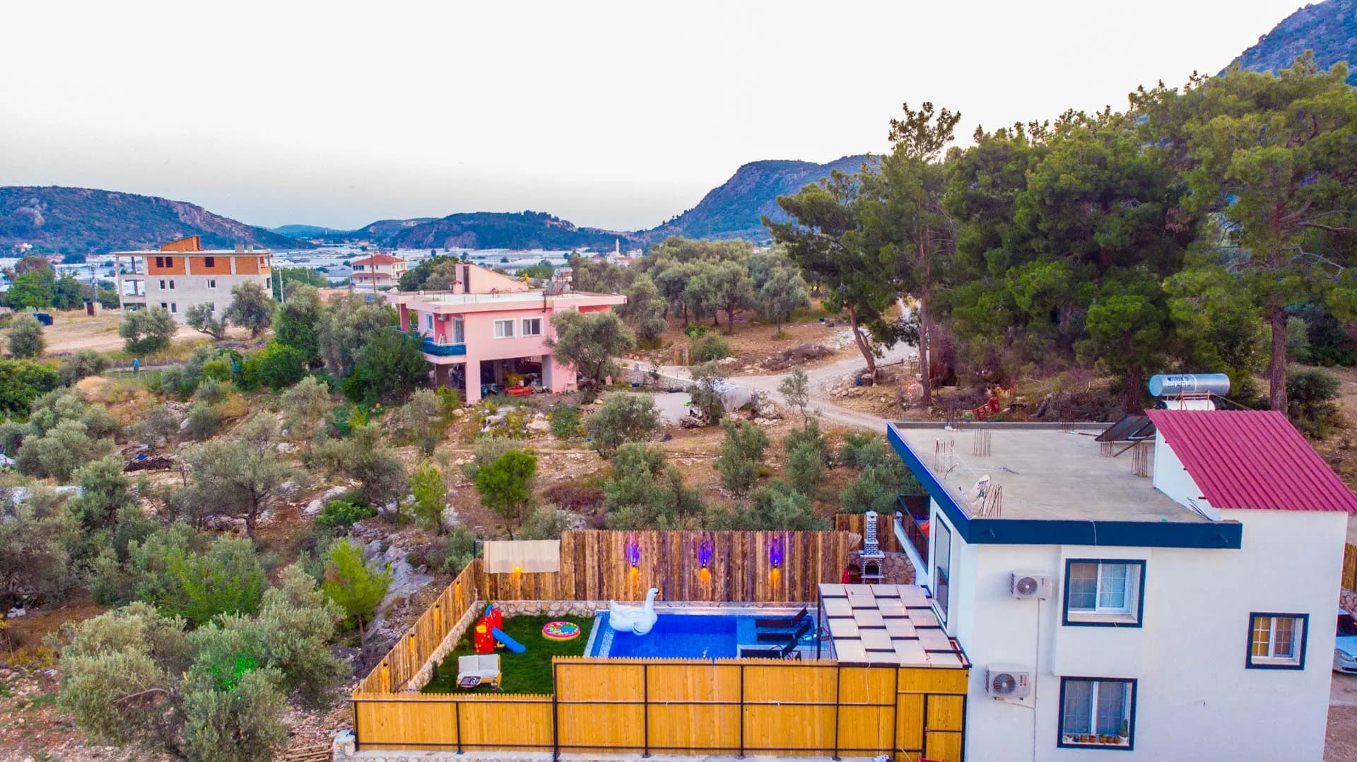 Fethiye Kumluova Villa Pine Garden korunaklı özel havuzlu villa galeri gorseli 4