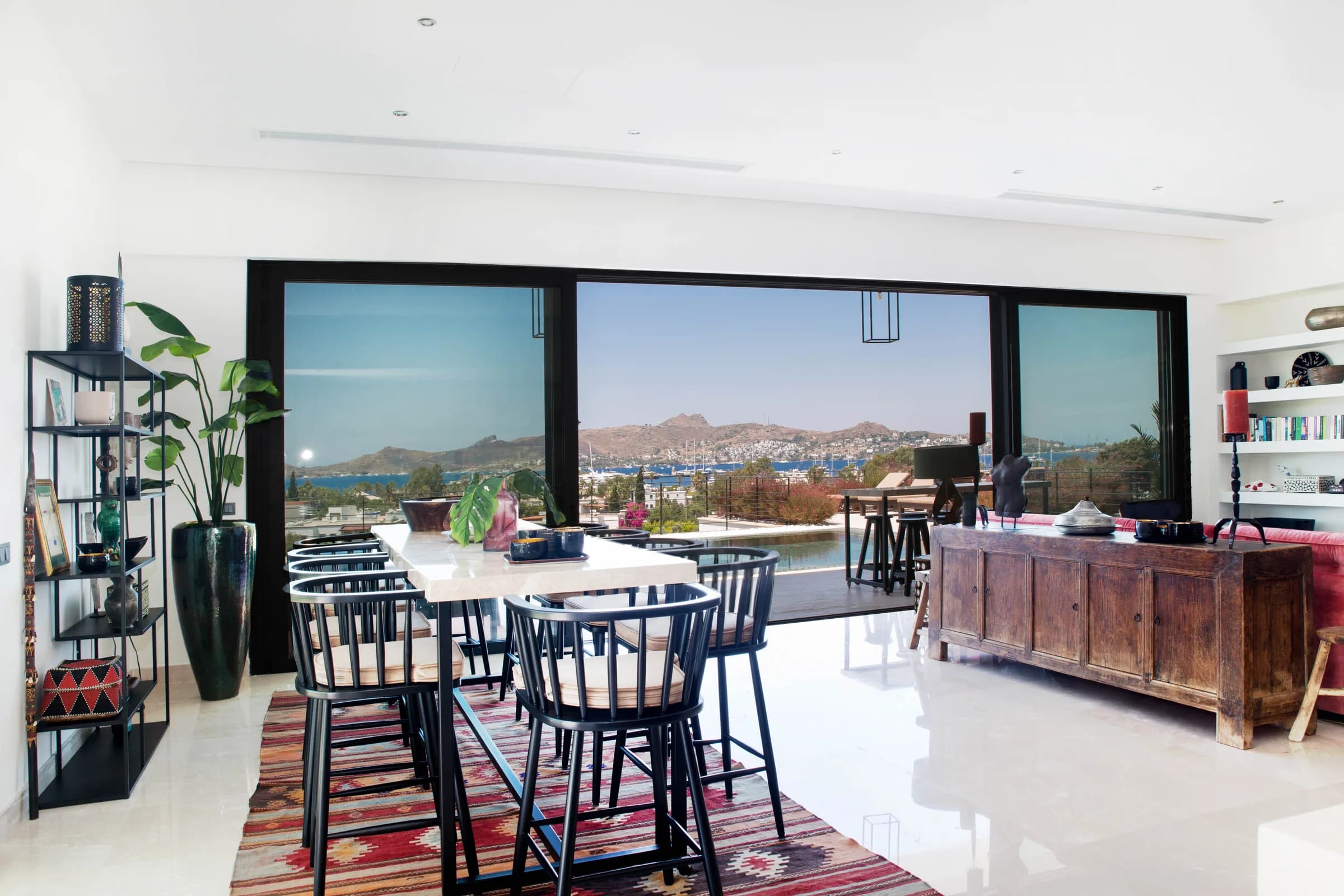 Bodrum Yalıkavak Villa Shine deniz manzaralı ultra lüks villa galeri gorseli 4