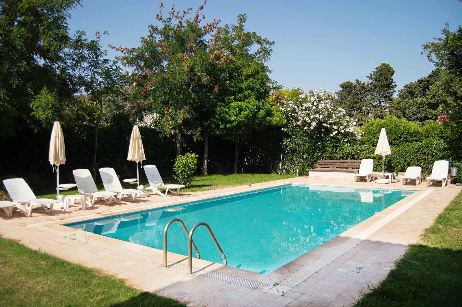 Bodrum Bitez Villa Simge özel havuzlu villa görünümü galeri gorseli 2