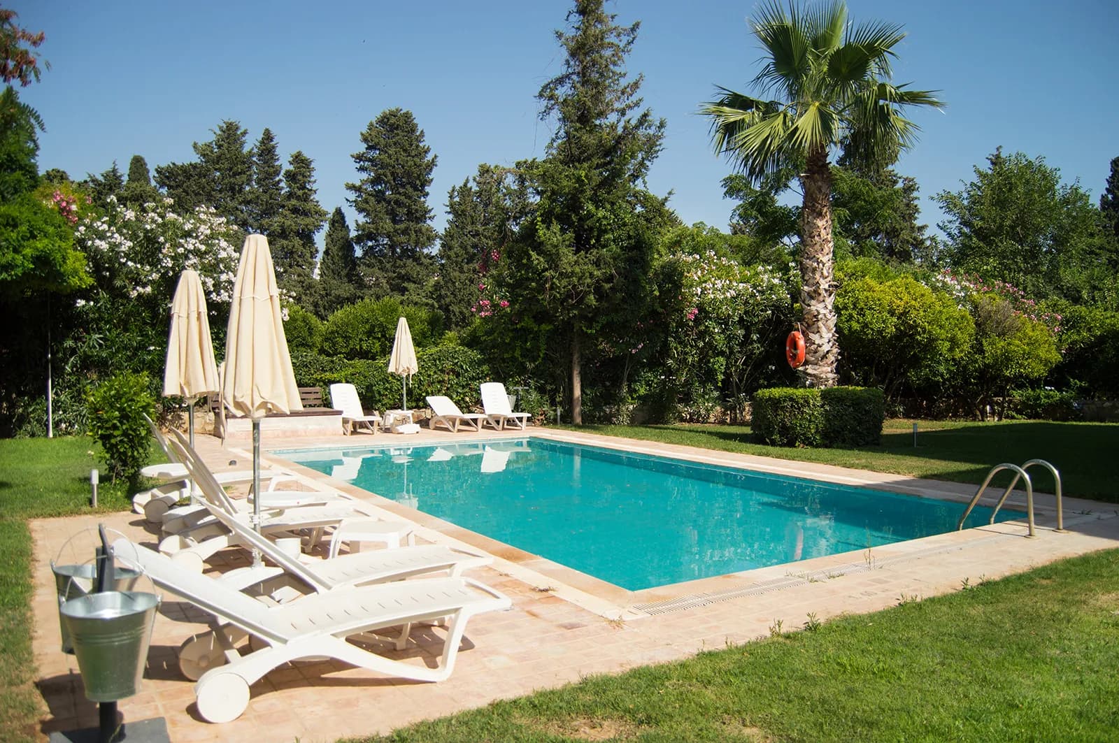 Bodrum Bitez Villa Simge özel havuzlu villa görünümü galeri gorseli 3