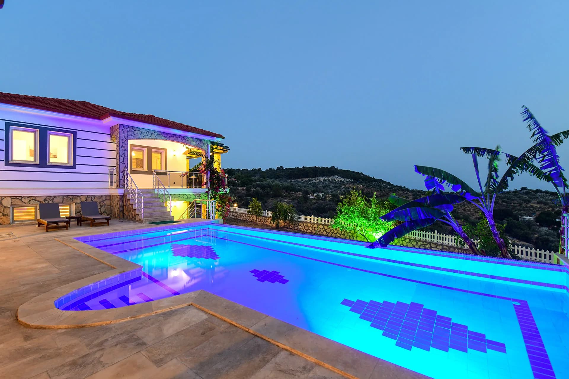 Fethiye Karadere Villa Sunshine Patara manzaralı özel havuzlu villa galeri gorseli 5