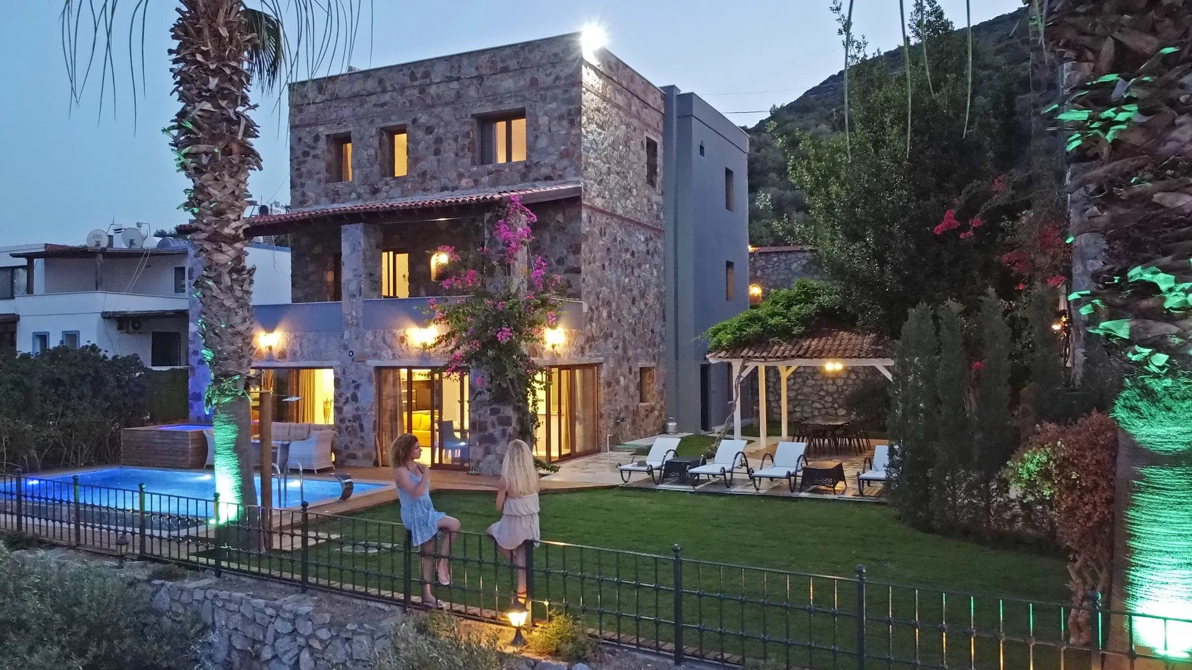 Bodrum Torba Villa Torba Bay 1B deniz manzaralı villa