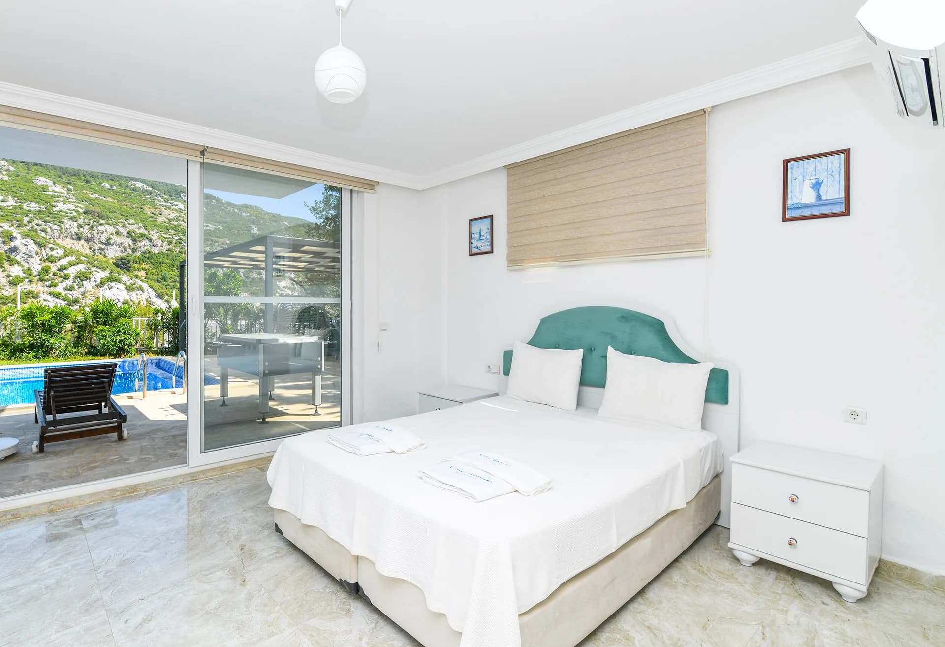 Kalkan İslamlar Villa White Stone özel havuzlu lüks villa galeri gorseli 2