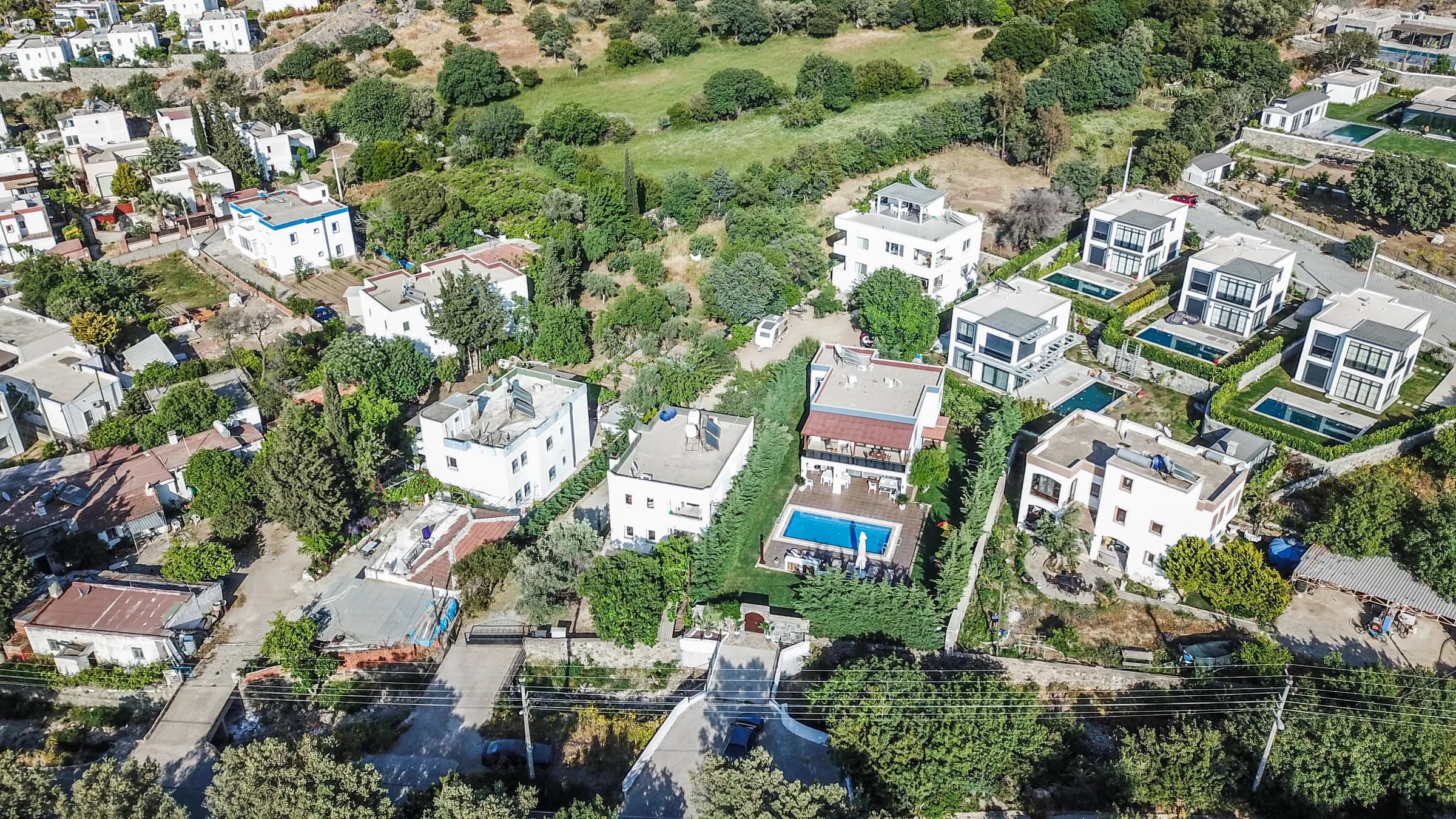 Bodrum Yalıkavak Villa Yalıkavak özel havuzlu lüks villa görünümü galeri gorseli 5