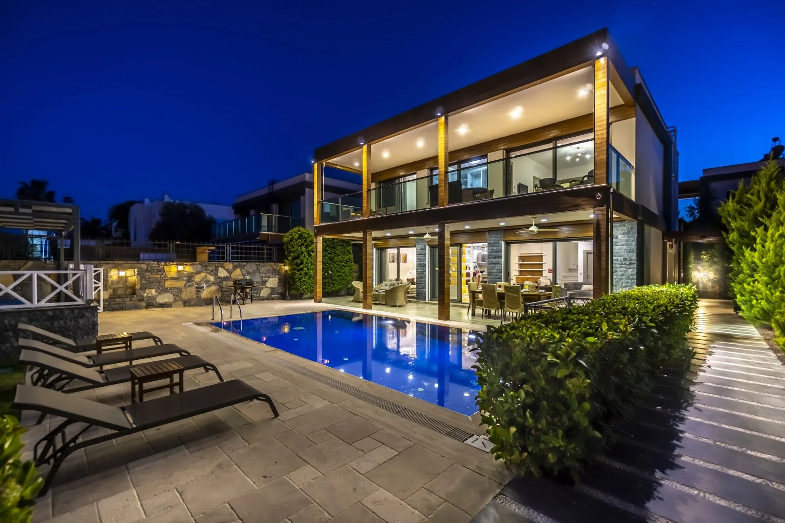 Bodrum Gümbet Villa Aria özel havuzlu villa