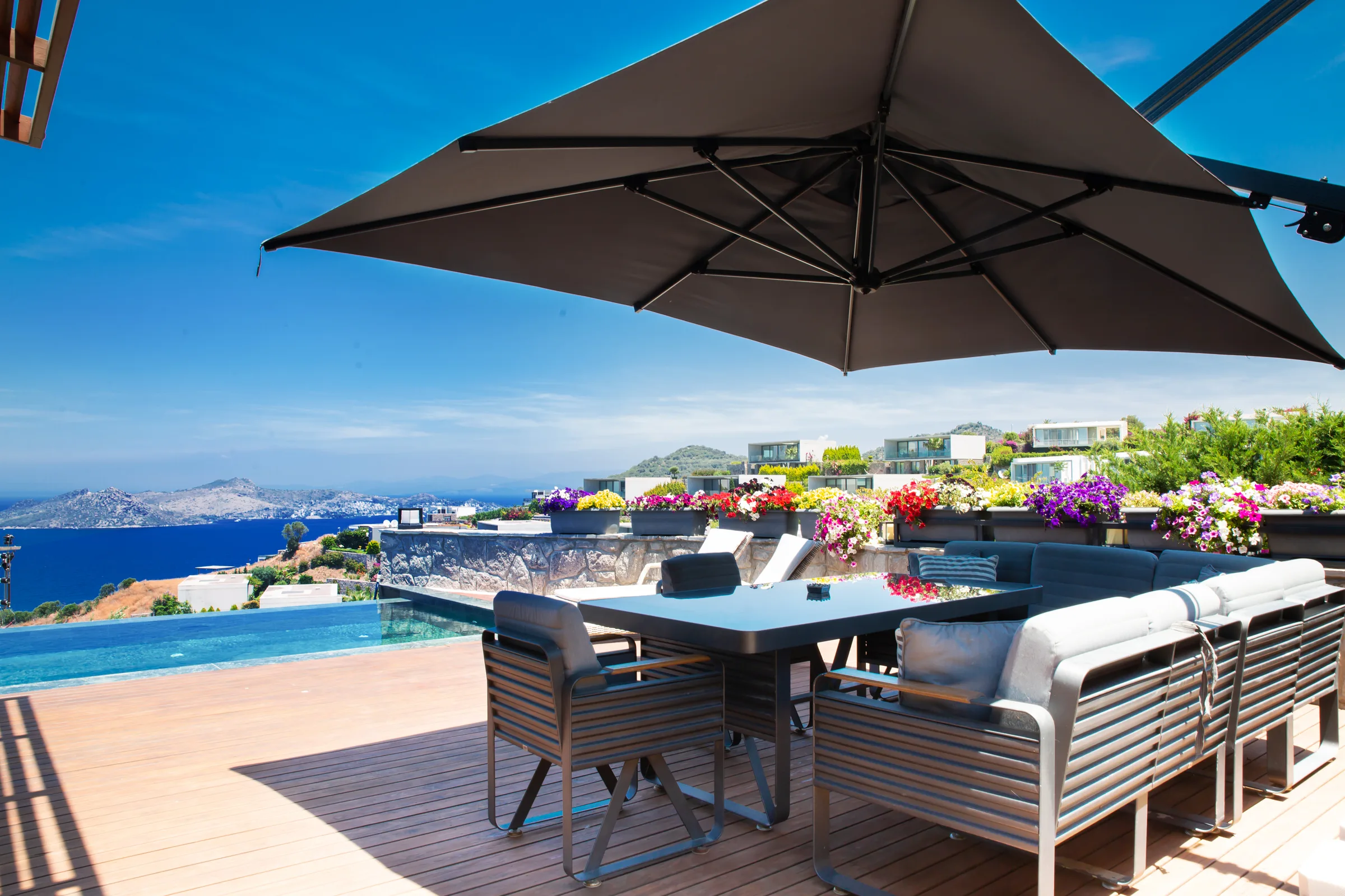 Bodrum Yalıkavak Villa Calista deniz manzaralı sonsuzluk havuzlu villa