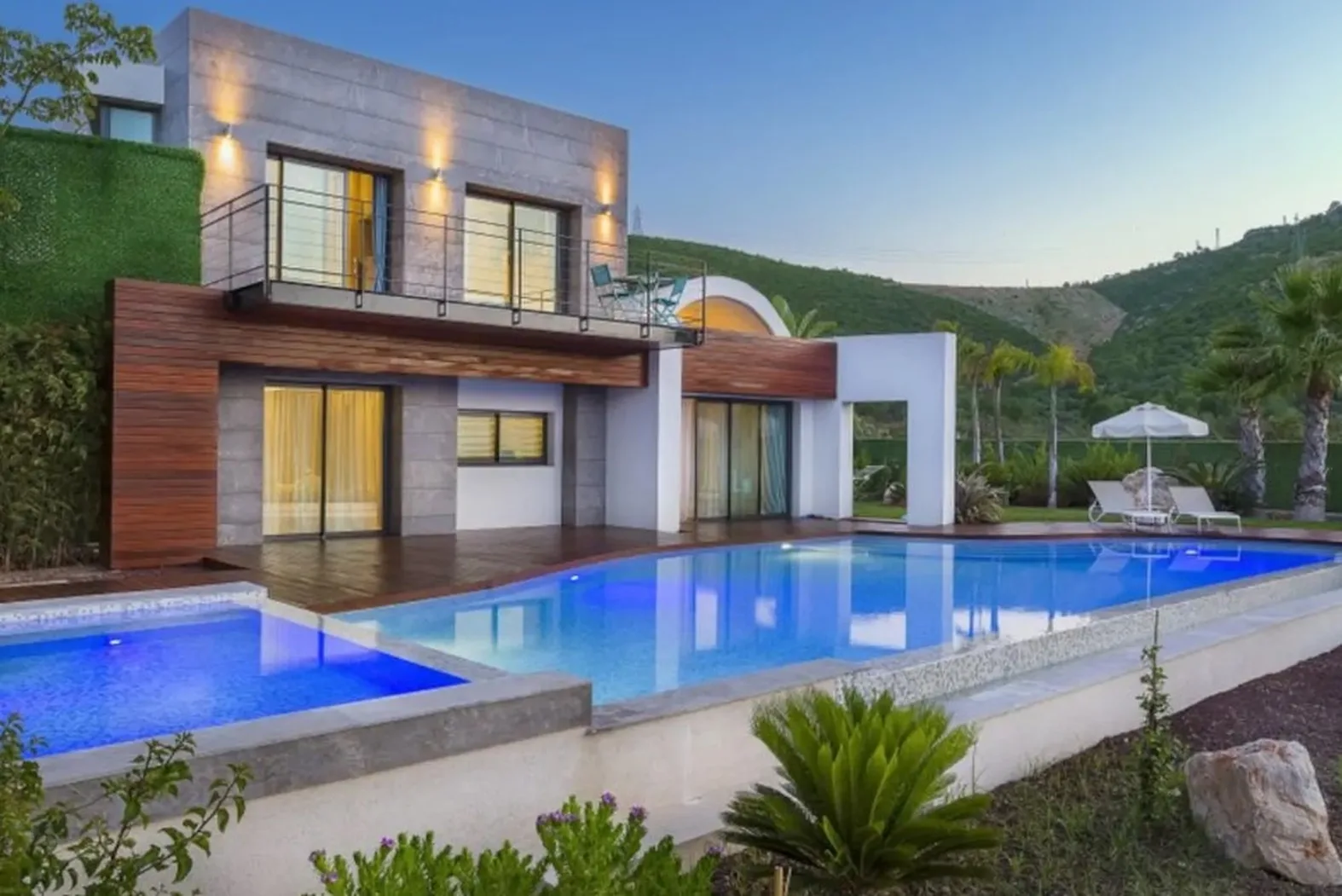 Bodrum Torba Villa Hill Deluxe özel havuzlu villa