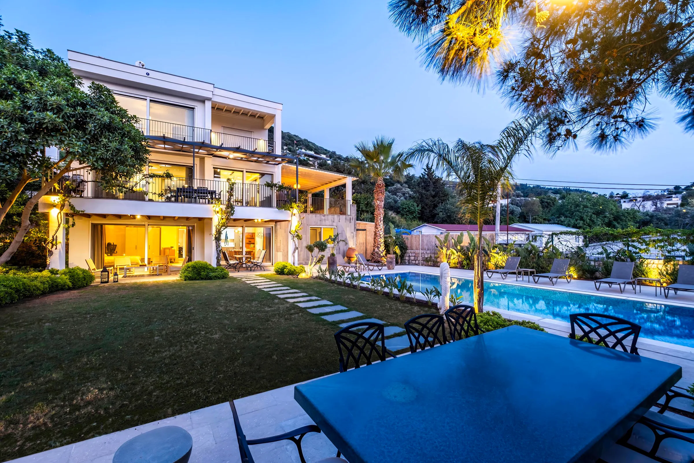 Bodrum Merkez Villa More deniz manzaralı özel havuzlu villa