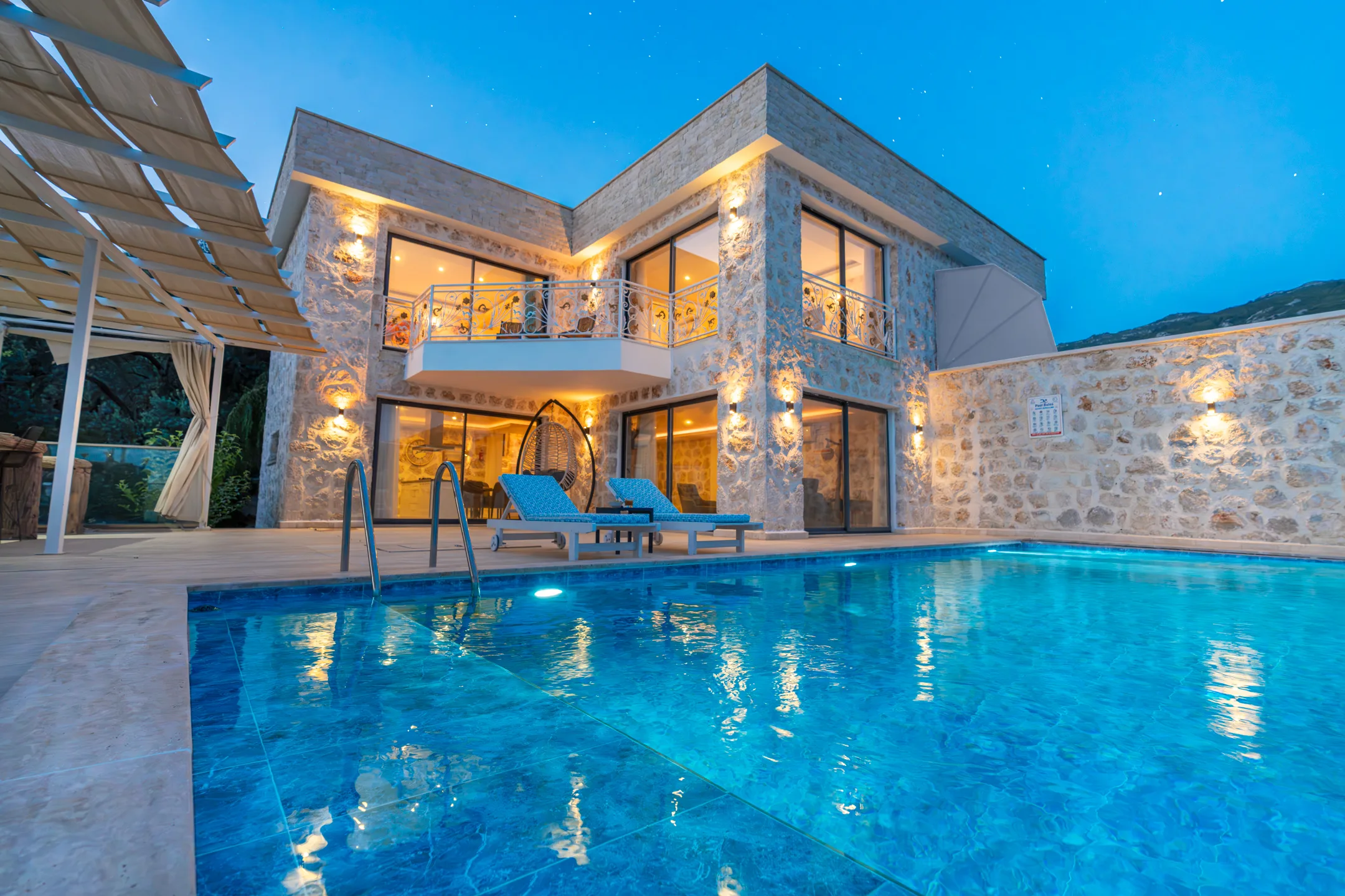 Kalkan İslamlar Villa Narin 3 özel havuzlu muhafazakar villa