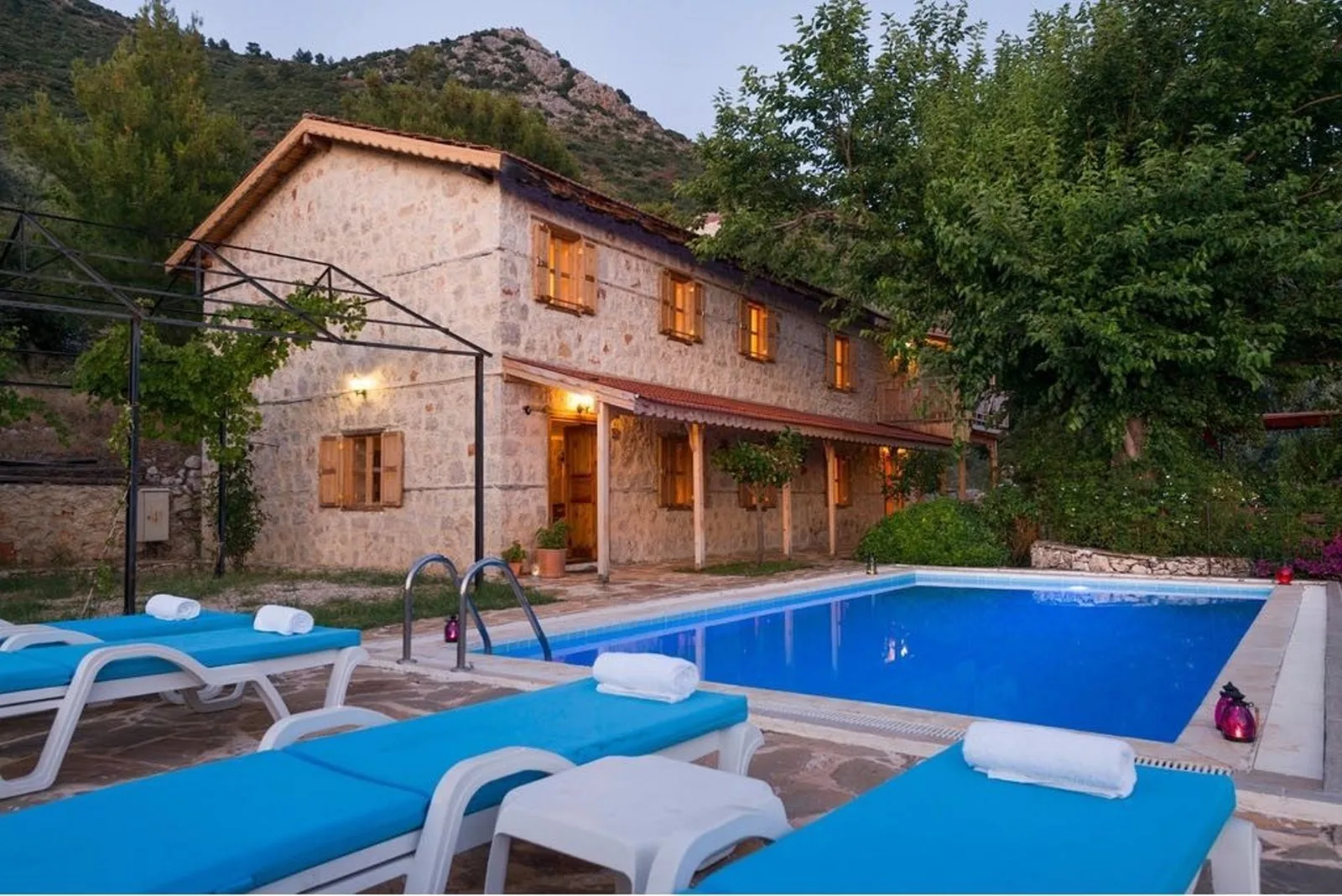 Kalkan Üzümlü Villa Özgür özel havuzlu villa
