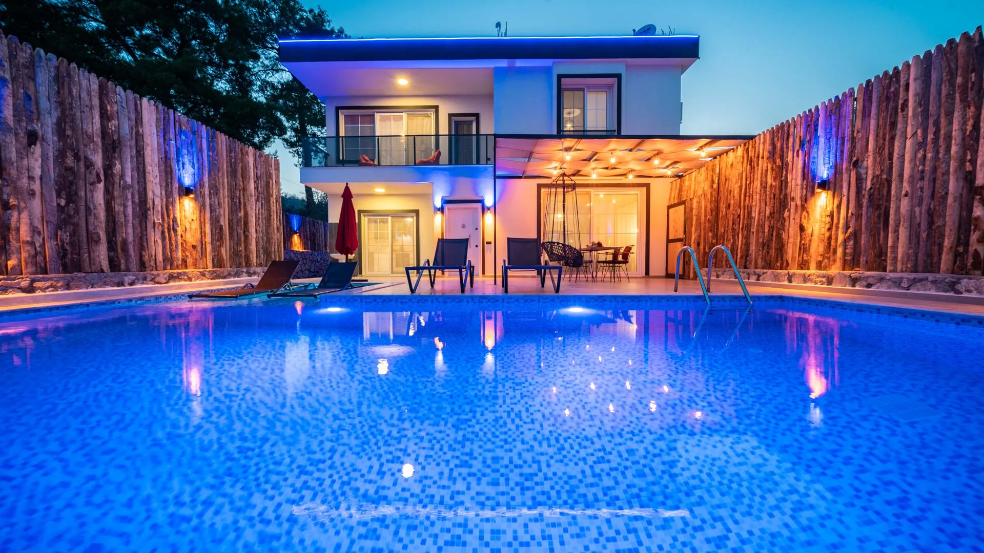 Fethiye Kumluova Villa Pine Garden korunaklı özel havuzlu villa